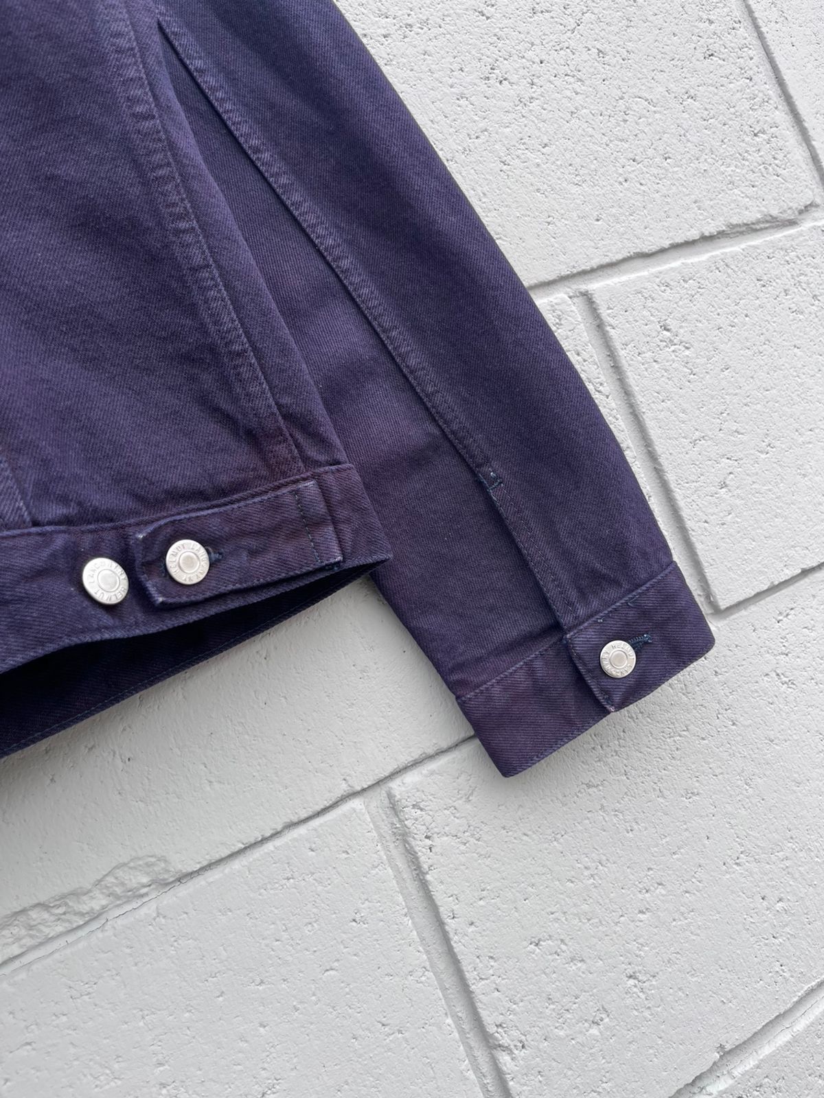 Helmut Lang Helmut Lang A/W99 Deep Purple Denim Jacket Size US XS / EU 42 / 0 - 14 Thumbnail