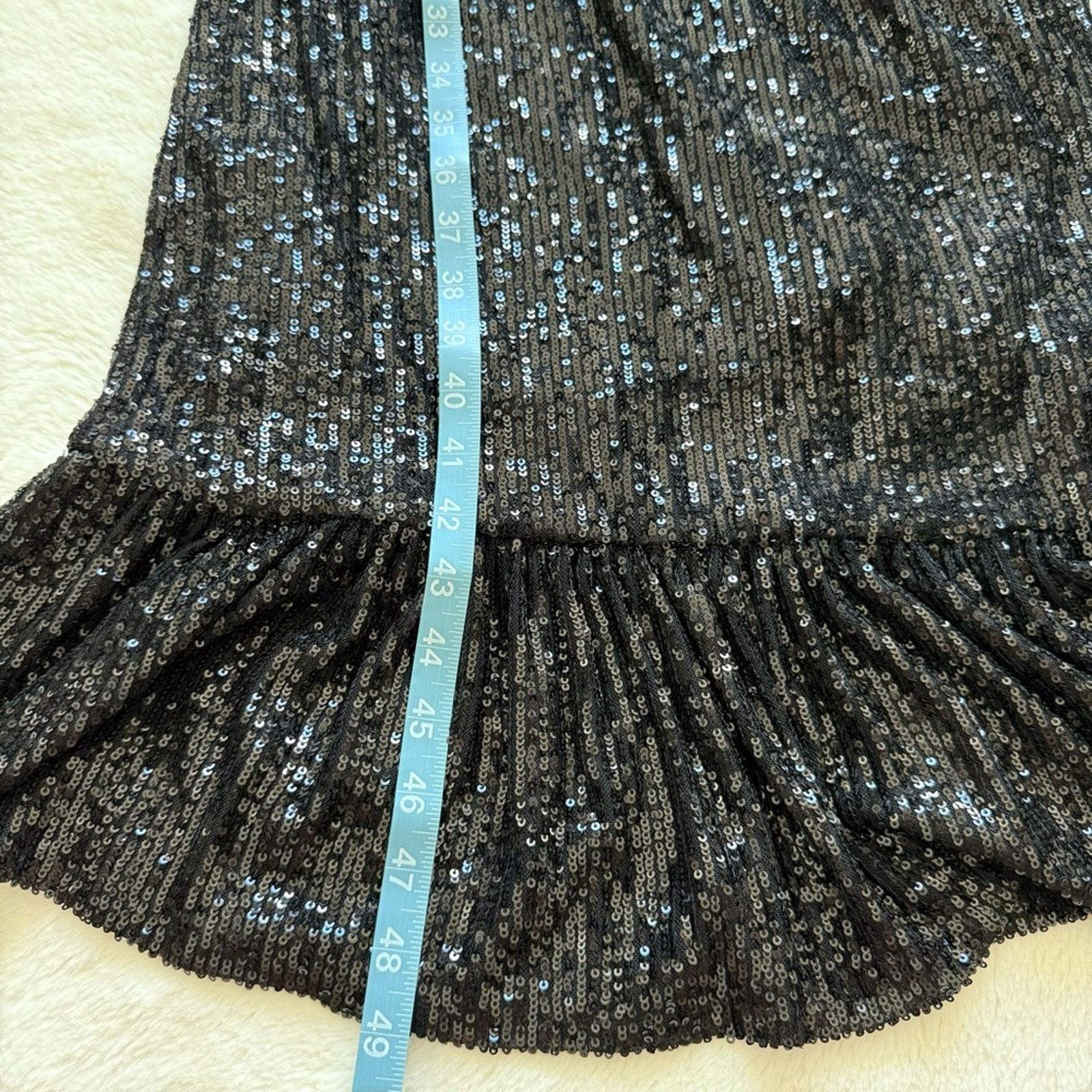 Blumarine NWT!!! Be Blumarine Black Sequins Dress, Size 6, MSRP. $608 Size M / US 6-8 / IT 42-44 - 8 Thumbnail