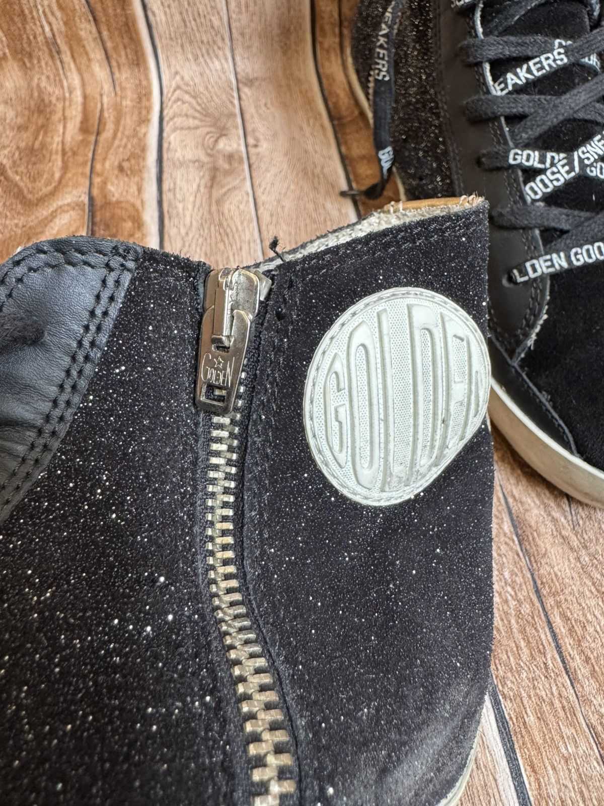 Golden Goose Glitter francy trainers Size US 9 / IT 39 - 10 Thumbnail
