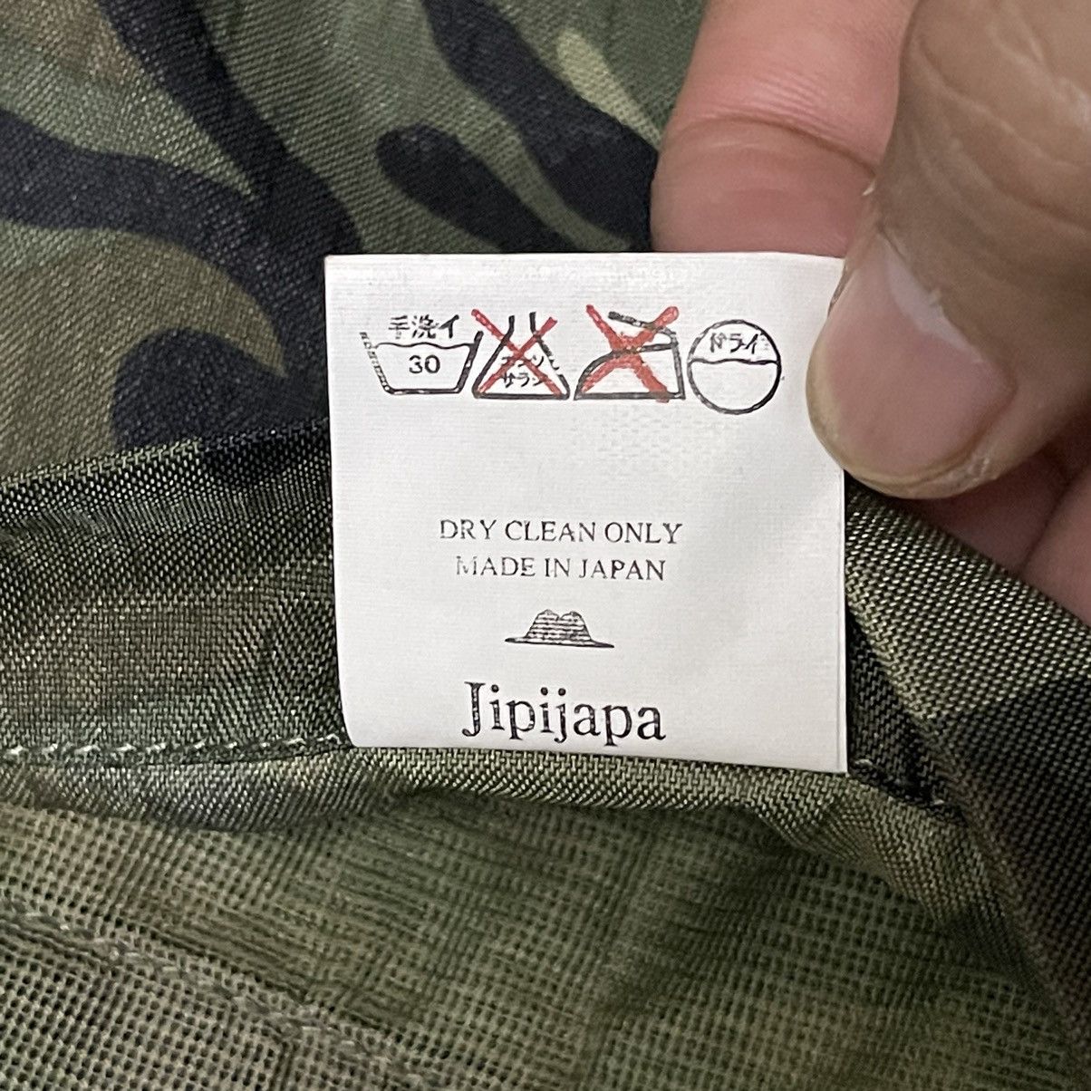 Japanese Brand Vintage 90’s Jipijapa Camo Mesh Jacket Mosquito Full Zipper Size US M / EU 48-50 / 2 - 11 Thumbnail