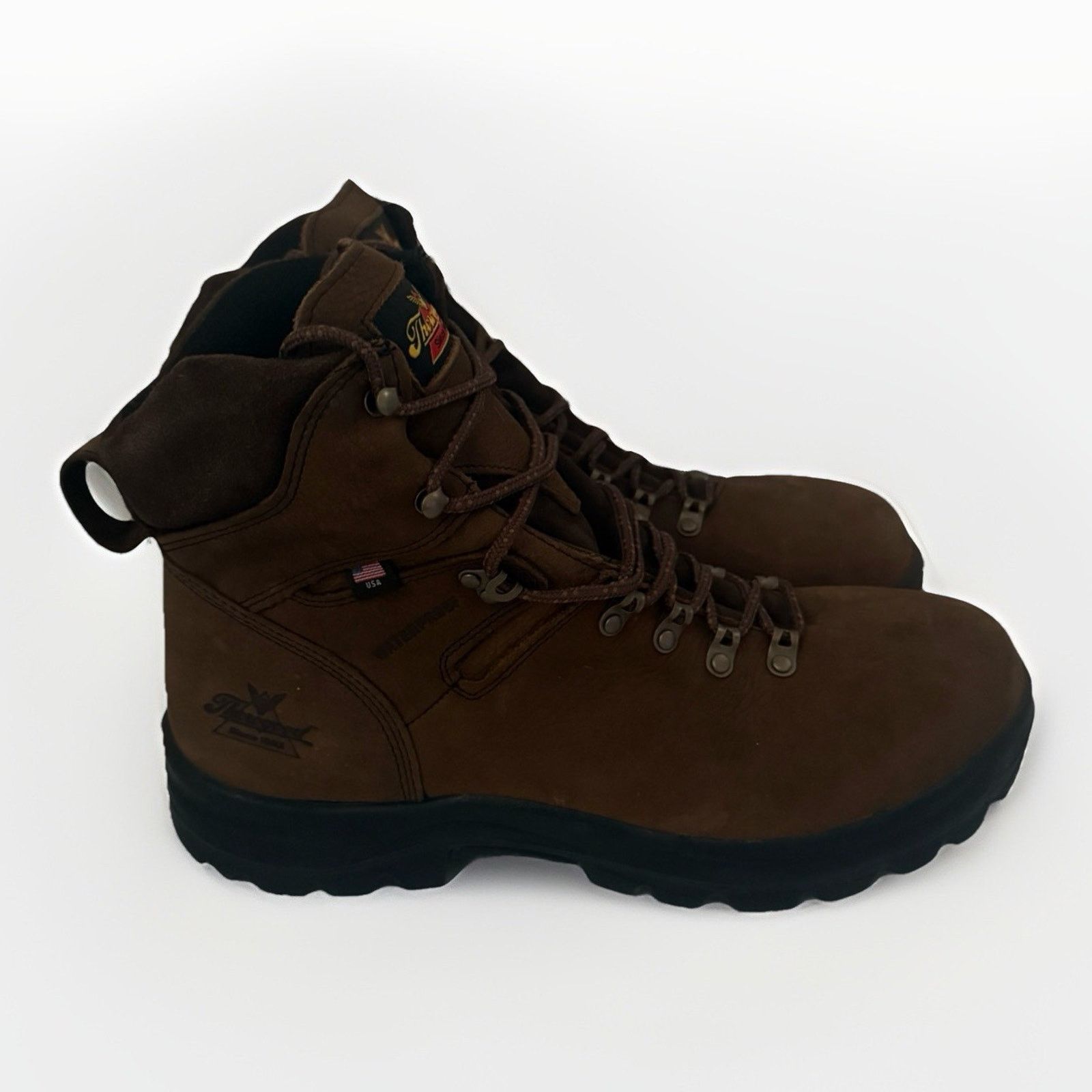Thorogood Thorogood Work Boots American Union Brown Safety Waterproof Size US 11 / EU 44 - 1 Thumbnail