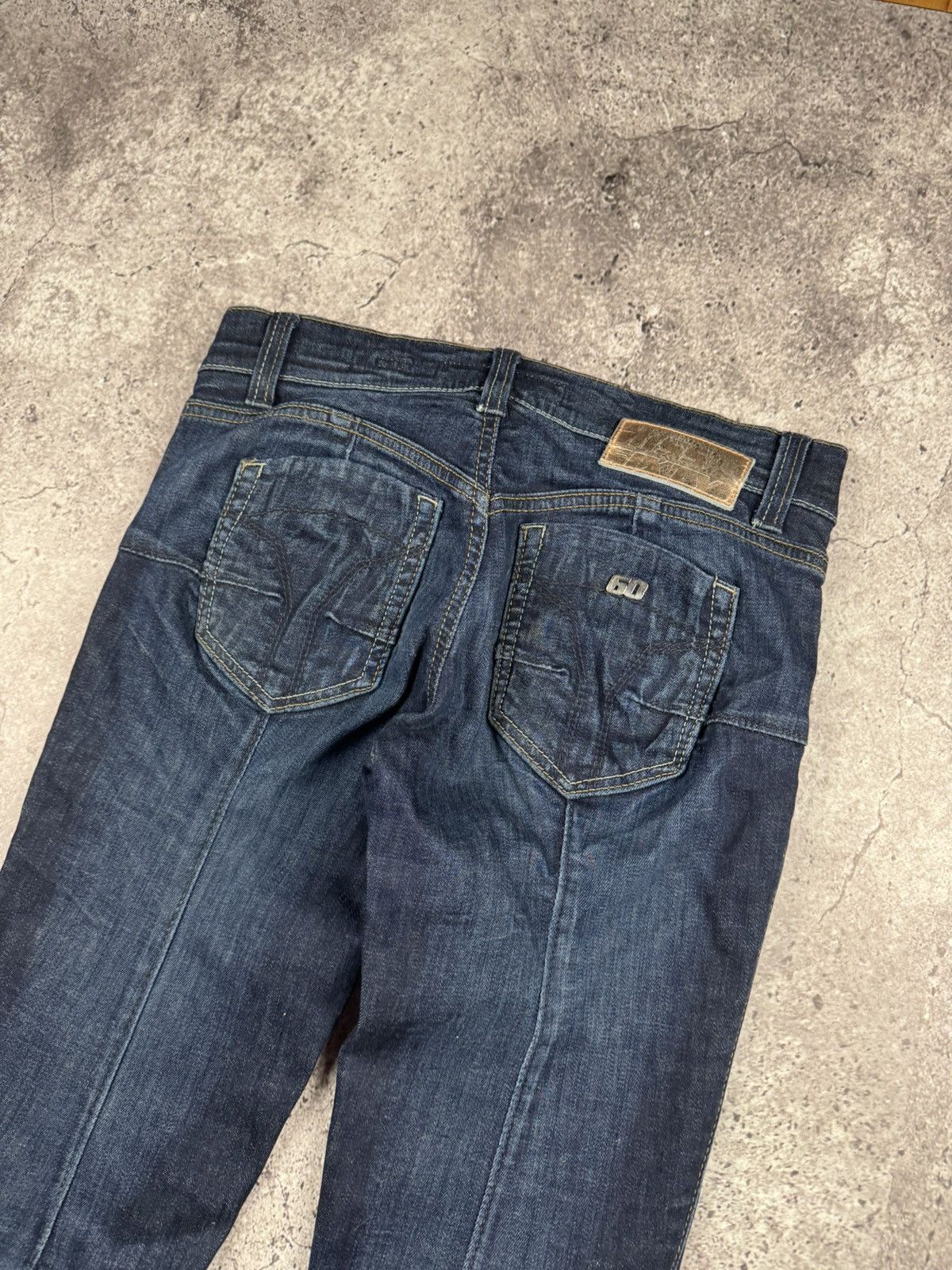 Miss Sixty Vintage Miss Sixty Jeans Flared Distressed 00s Low Rice Size 28" / US 6 / IT 42 - 5 Thumbnail