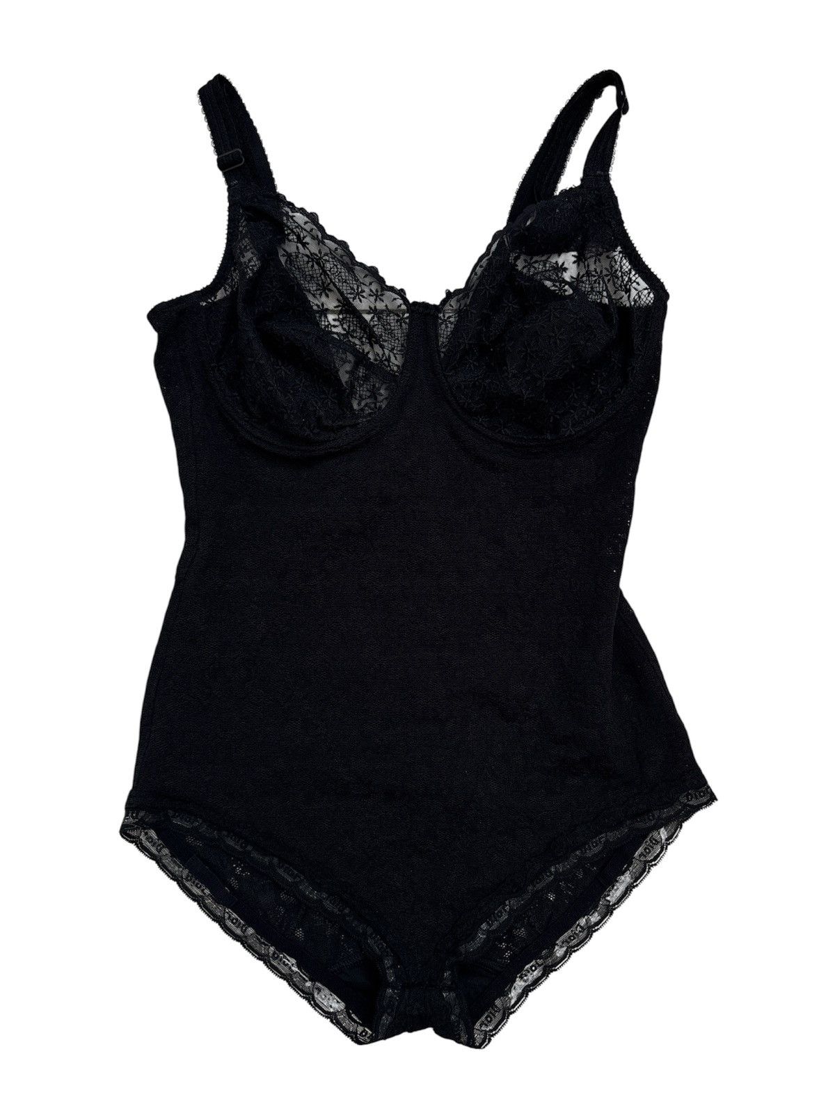 Dior Vintage Monogram Bodysuit Size M / US 6-8 / IT 42-44 - 6 Thumbnail