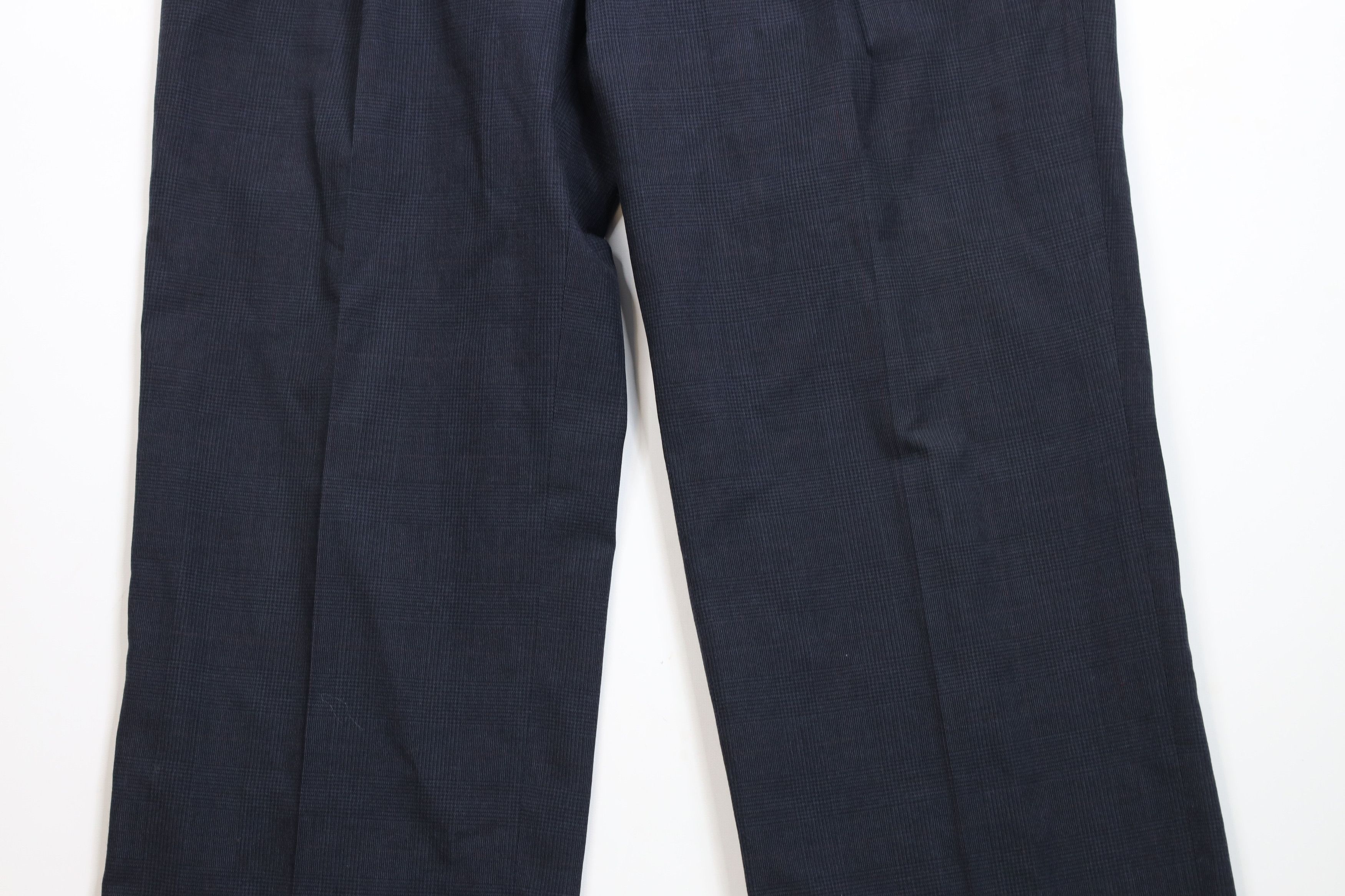Vintage Vintage 70s Streetwear Wide Leg Chino Pants Houndstooth Size US 36 / EU 52 - 3 Thumbnail