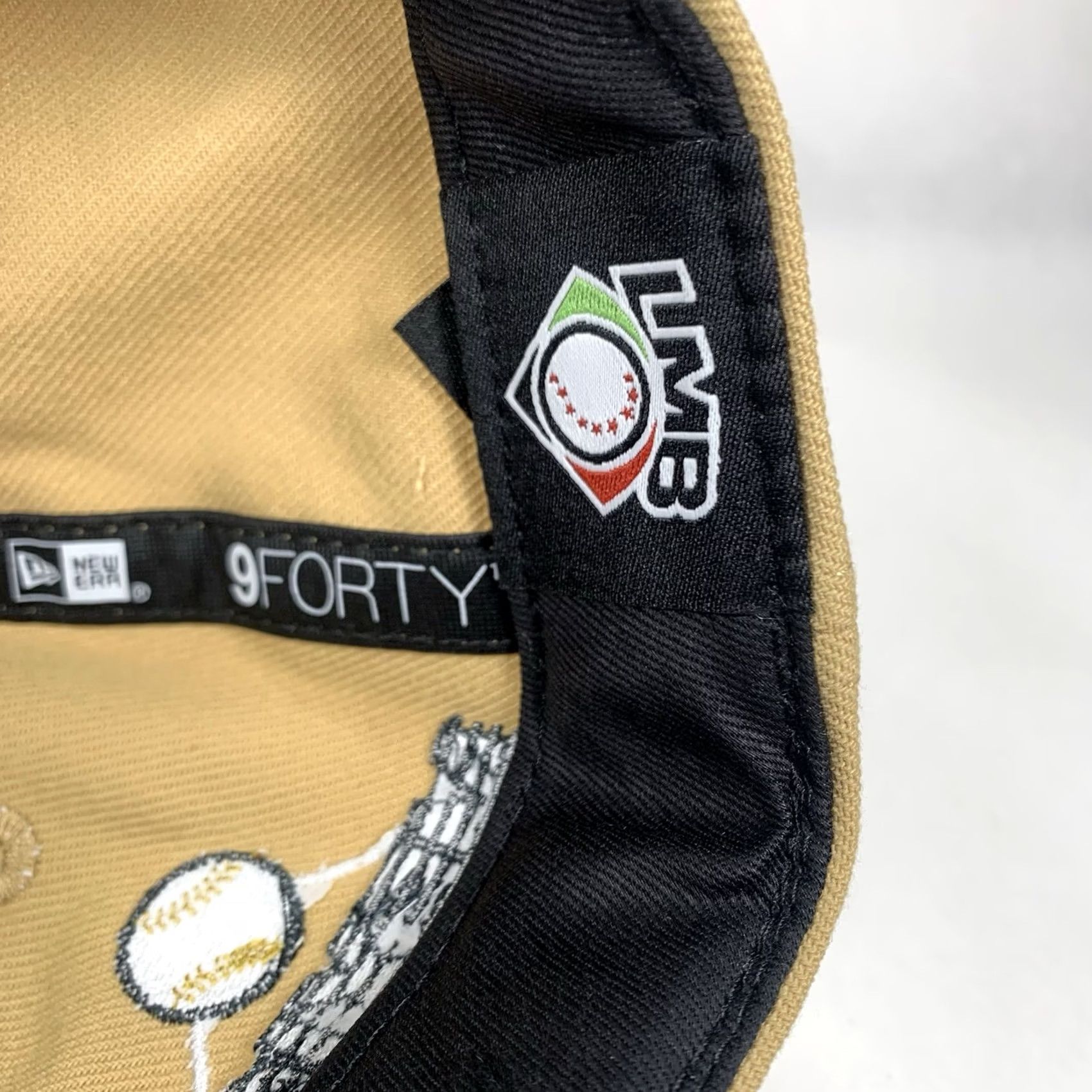 New Era New Era Baseball Cap Mens Adjustable Beige 9forty LMB Diablos Rojos Del Mexico Black NWT Snapback Size ONE SIZE - 7 Thumbnail