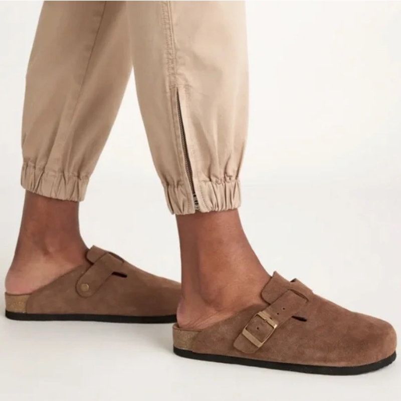 Quince Quince Organic Stretch CottonTwill Jogger Light Khaki 14 Size 36" / US 14 / IT 50 - 2 Thumbnail