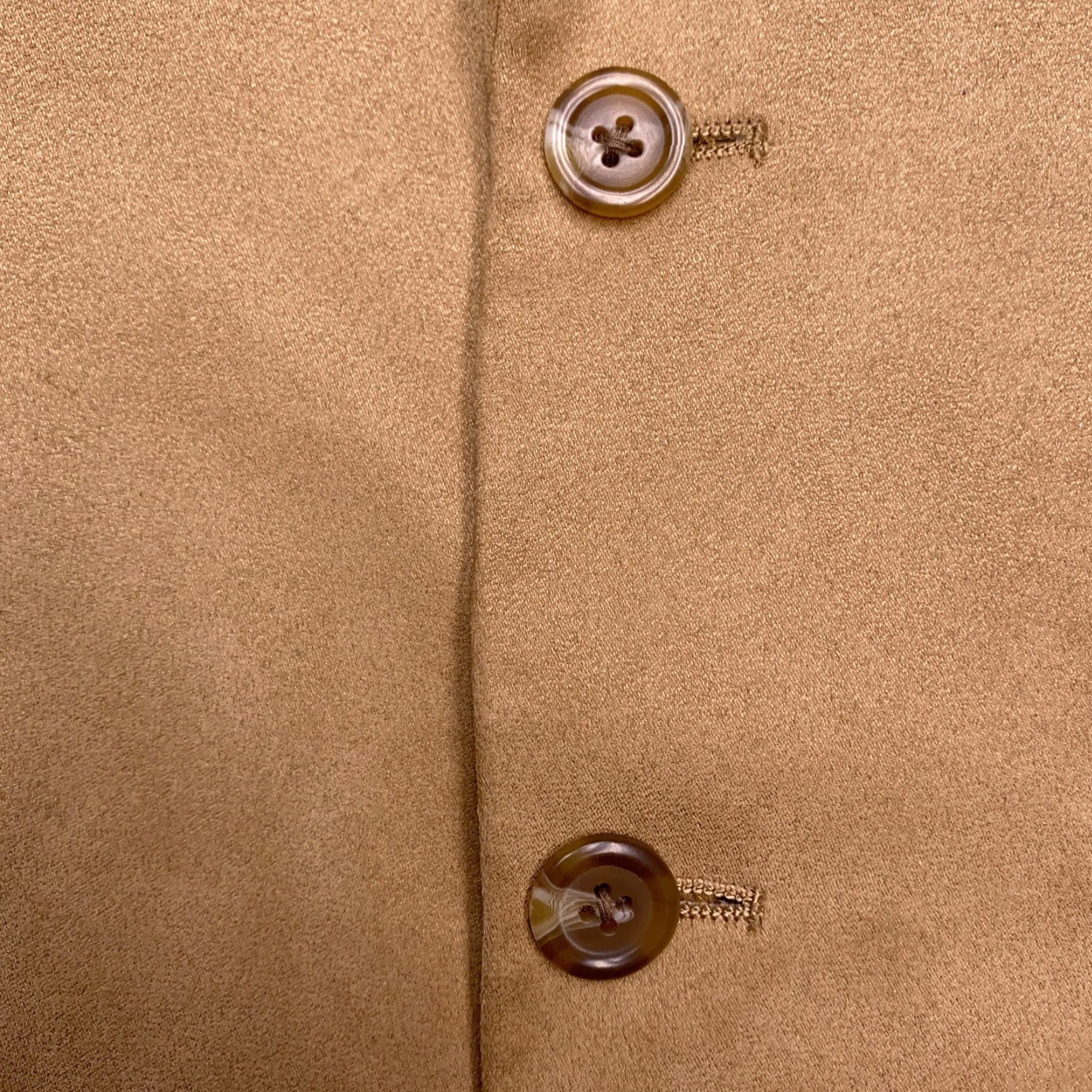 Chaps Chaps Sport Coat Mens 40R Brown Blazer Single-Breasted Notch Lapel 2-Button Jacket Regular Fit Vintage? No Size 40R - 7 Thumbnail