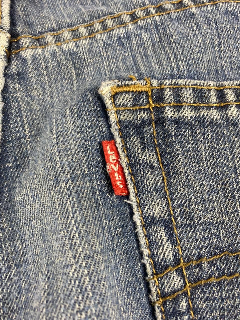 Levi's levis 514 straight cut slightly distressed denim Size US 30 / EU 46 - 4 Thumbnail
