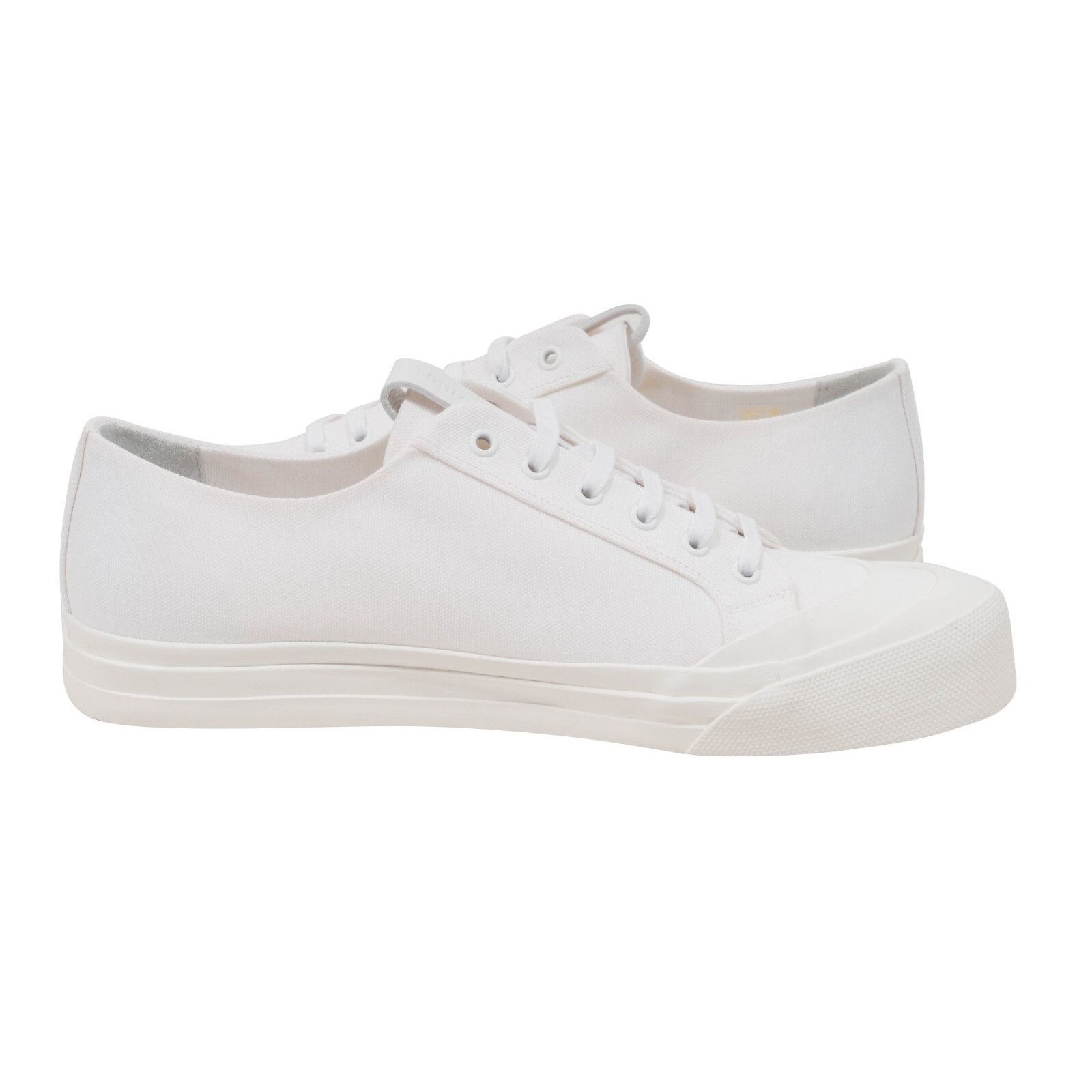Bottega Veneta Speedster Sneakers White Canvas Size US 7 / EU 40 - 6 Thumbnail