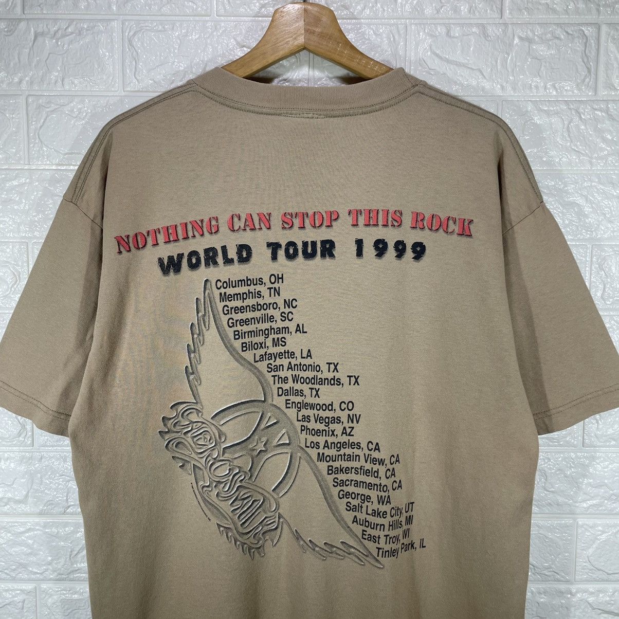 Aerosmith Vintage 1999 Aerosmith Tour Tee Size US L / EU 52-54 / 3 - 5 Thumbnail