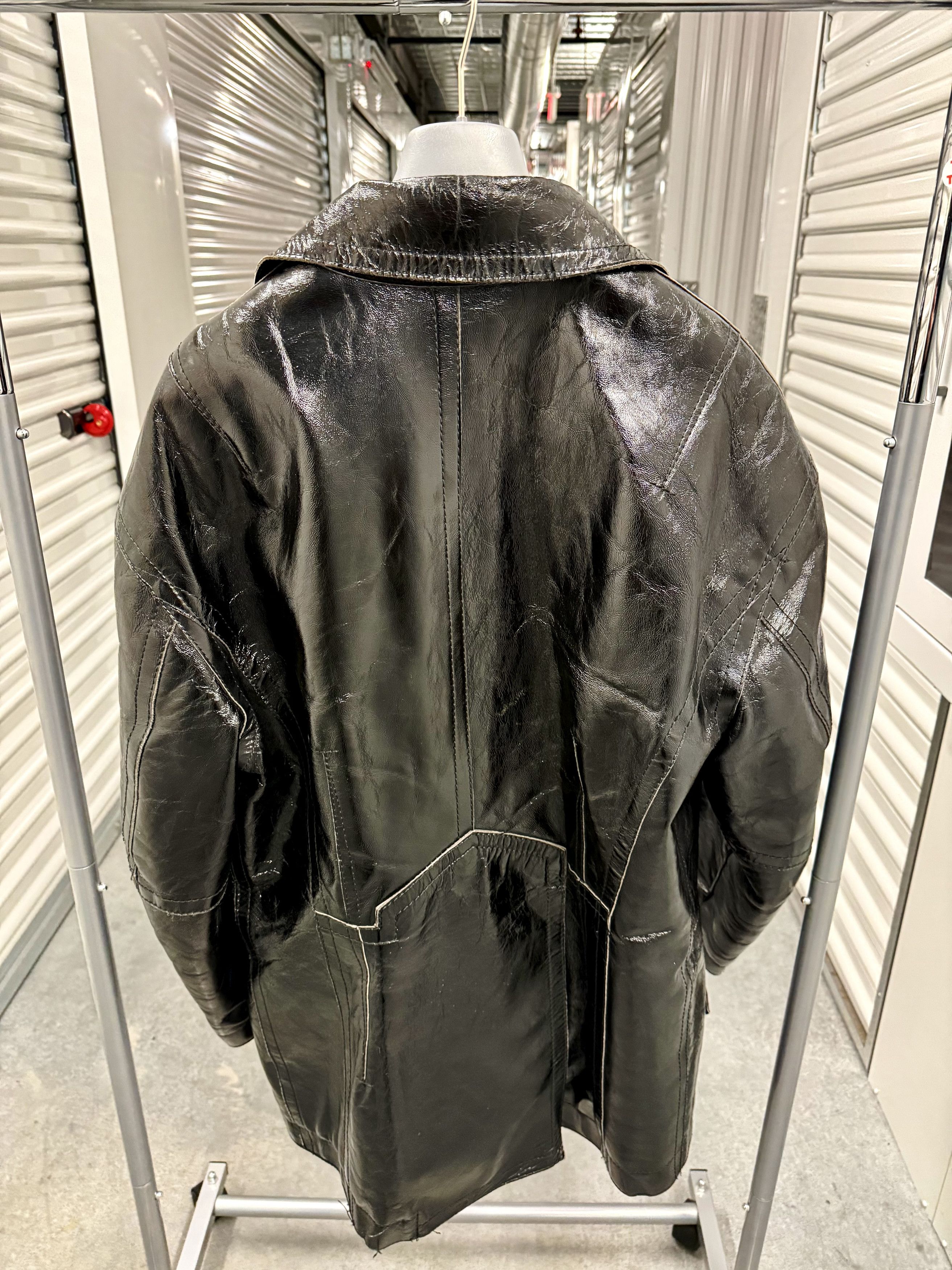 Dirk Bikkembergs Vintage Padded Leather Coat Size US L / EU 52-54 / 3 - 4 Thumbnail