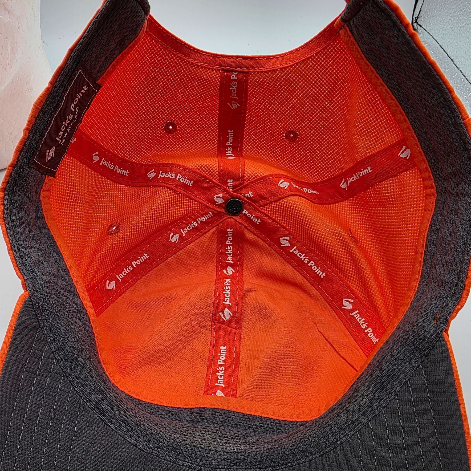 Other Jacks Point New Zealand Orange Adjustable Performance Cap Ha Size ONE SIZE - 6 Thumbnail