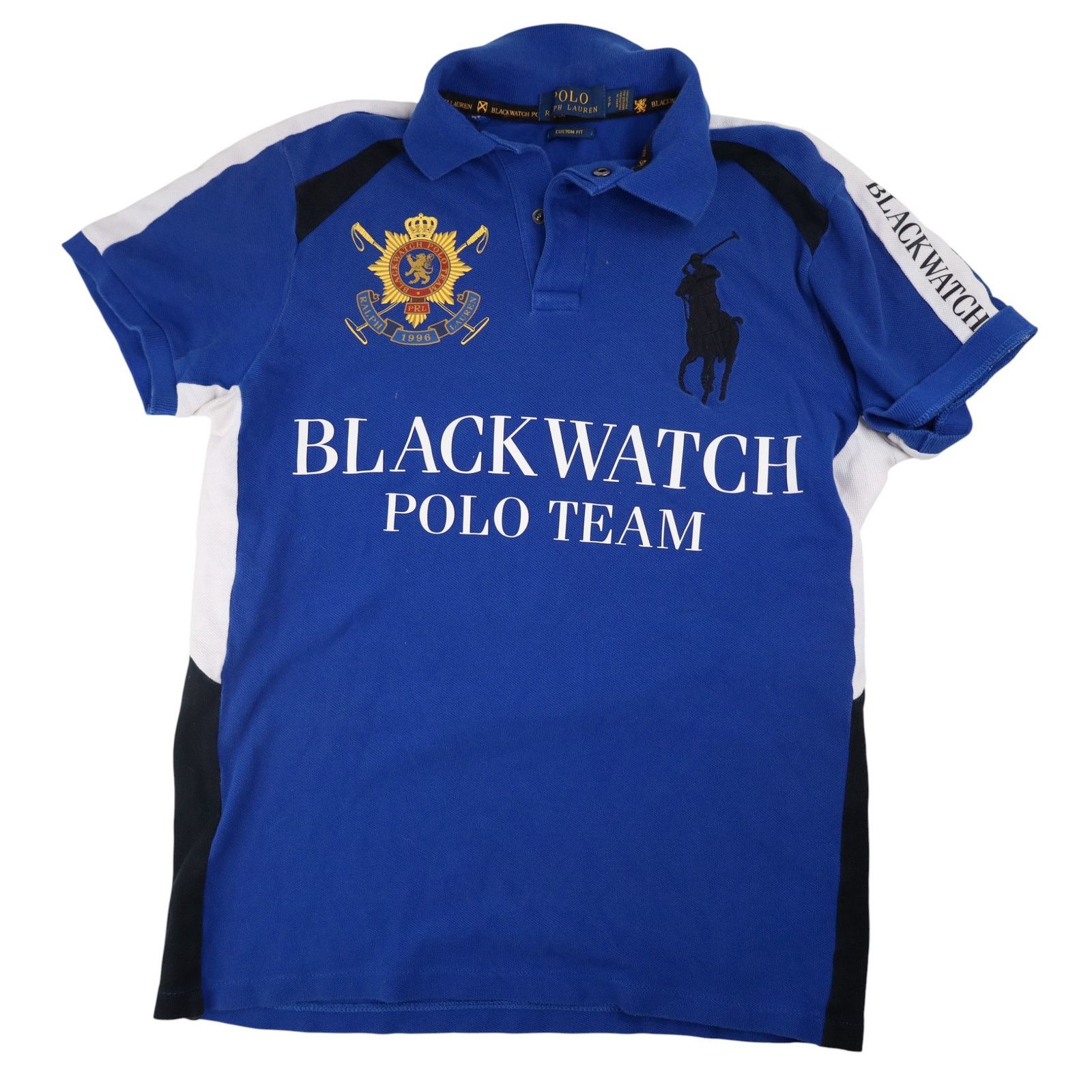 Polo Ralph Lauren Polo Ralph Lauren Black Watch Polo Team Graphic Shirt Size US S / EU 44-46 / 1 - 1 Thumbnail