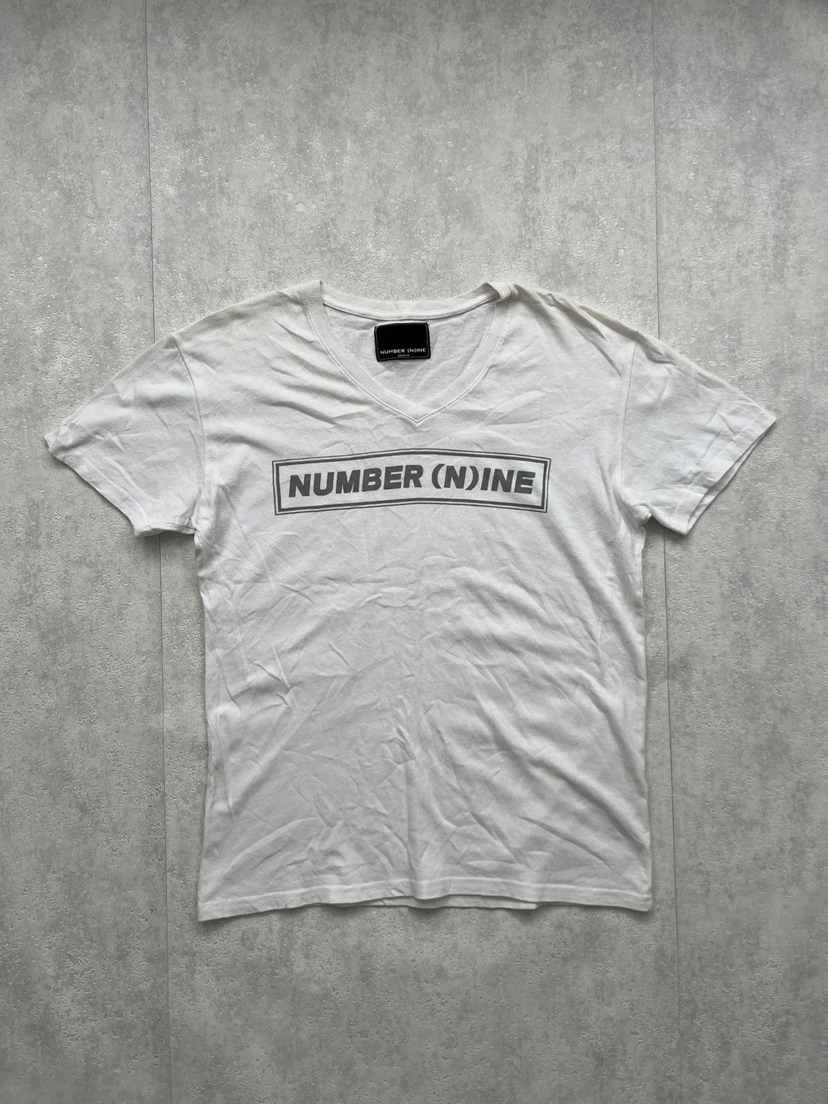 トップス 00s NUMBER(N)INE damage Japanese Brand × Number (N)ine × Takahiromiyashita The