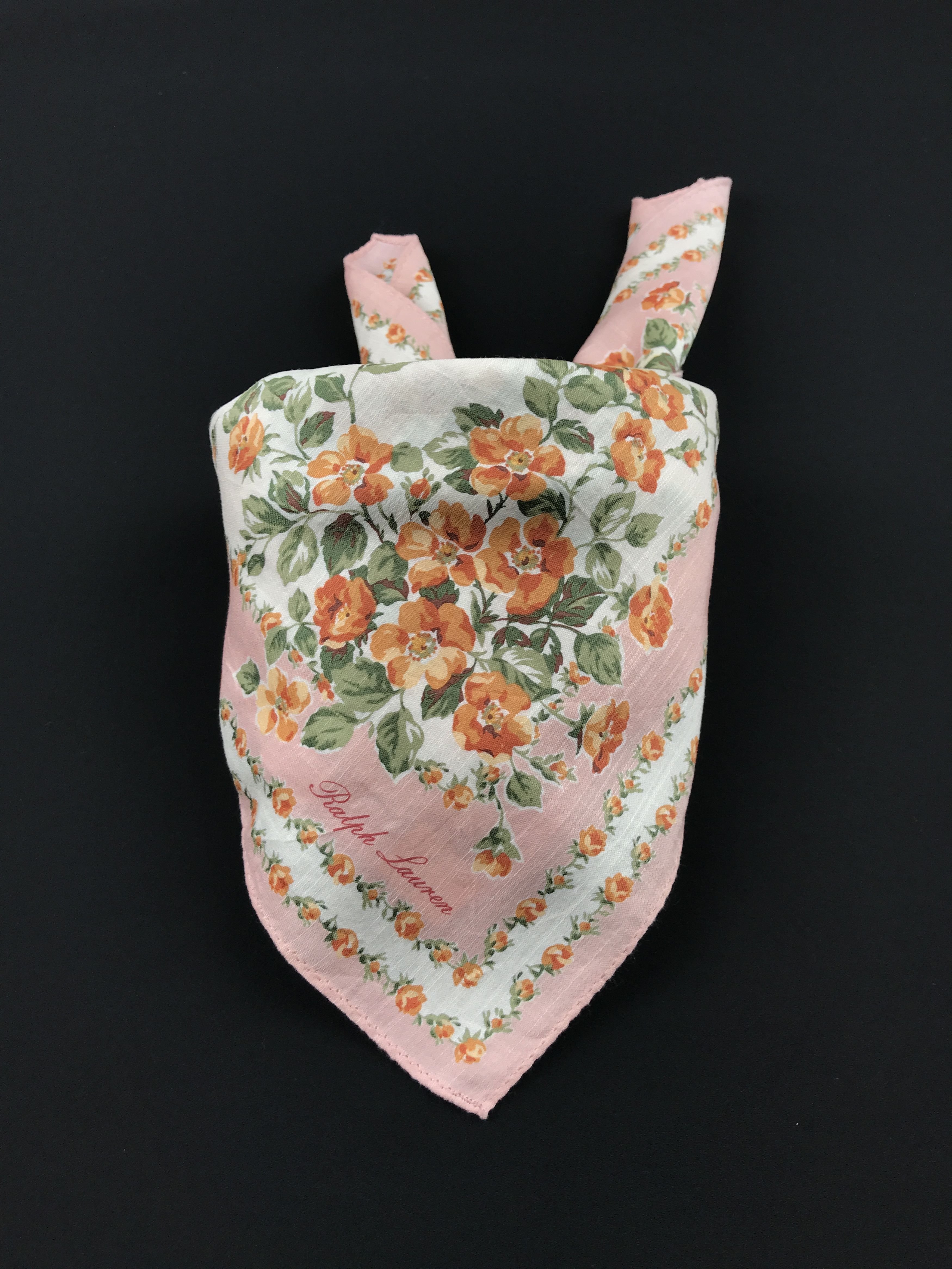 Designer × Ralph Lauren × Vintage Vintage Ralph Lauren Bandana Neckerchief Handkerchief Size ONE SIZE - 3 Thumbnail
