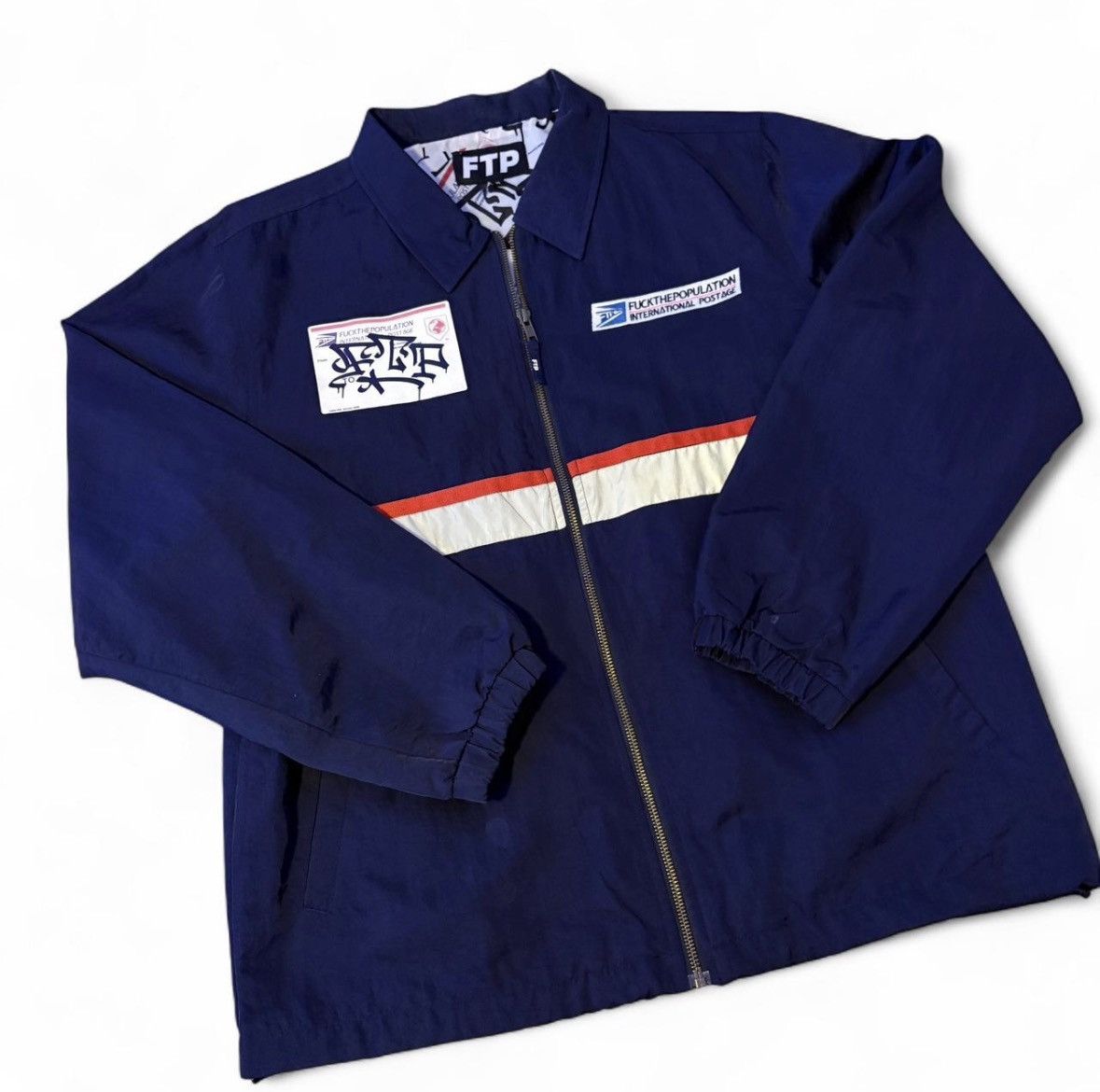 Fuck The Population ftp usps jacket navy Size US M / EU 48-50 / 2 - 1 Thumbnail