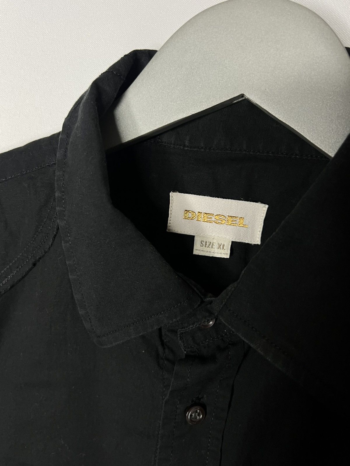 Diesel Diesel Luxury Shirt Short Sleeve Button Up Size US XL / EU 56 / 4 - 7 Thumbnail