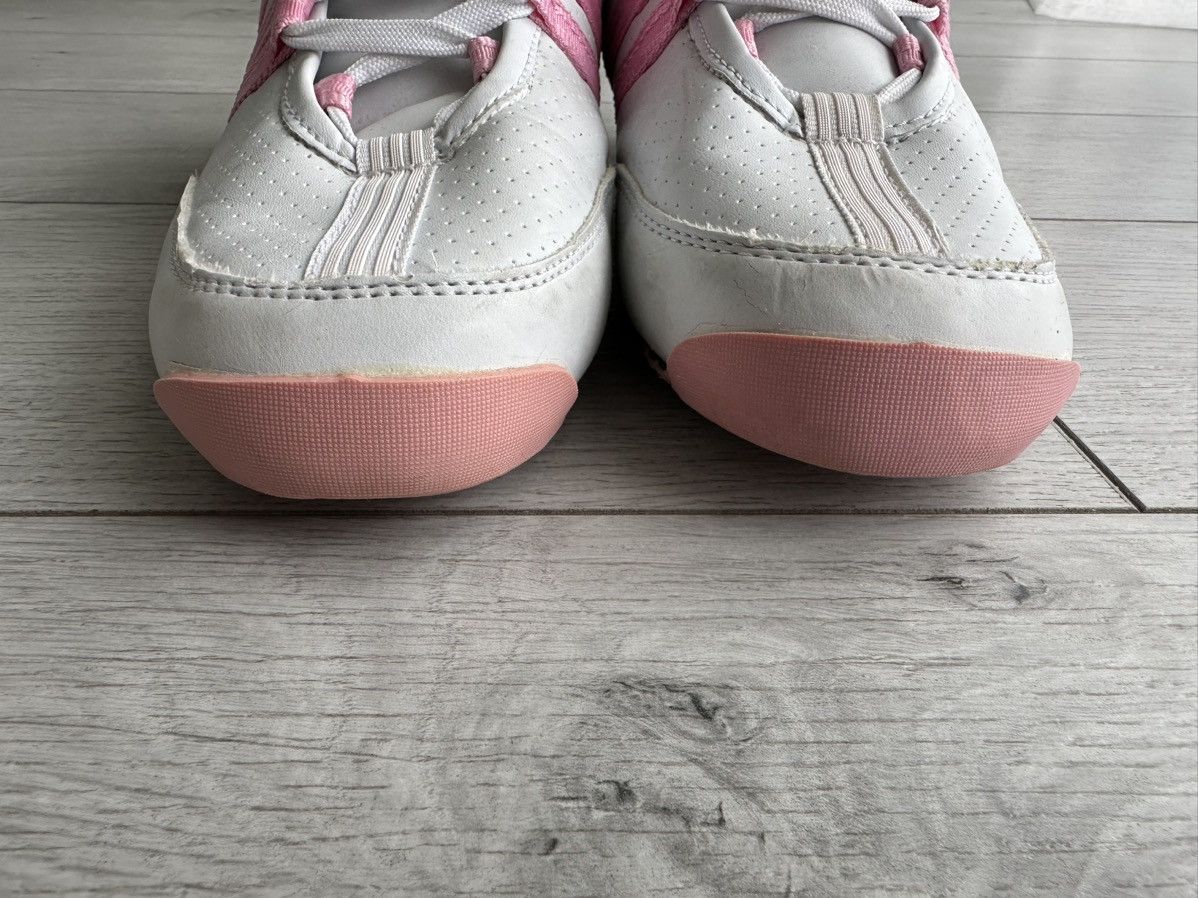 Vintage × Y-3 × Yohji Yamamoto White Y-3 Sneakers with Pink Embroidered Stripes Size US 8 / EU 41 - 4 Thumbnail