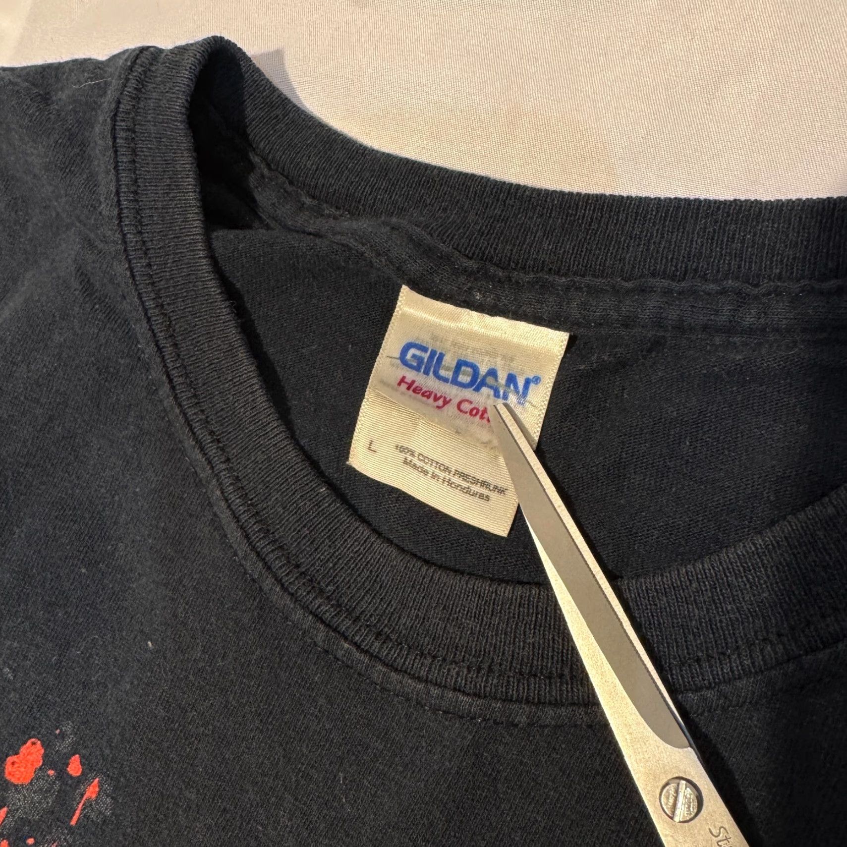 Gildan Priefert Backwoods & Bloodlines Deer Hunting Equipment Tshirt - L Black Shirt Mens Short Sleeve Logo 2010-2019 Jersey Cotton Gildan Regular Crew Neck Size US L / EU 52-54 / 3 - 2 Thumbnail