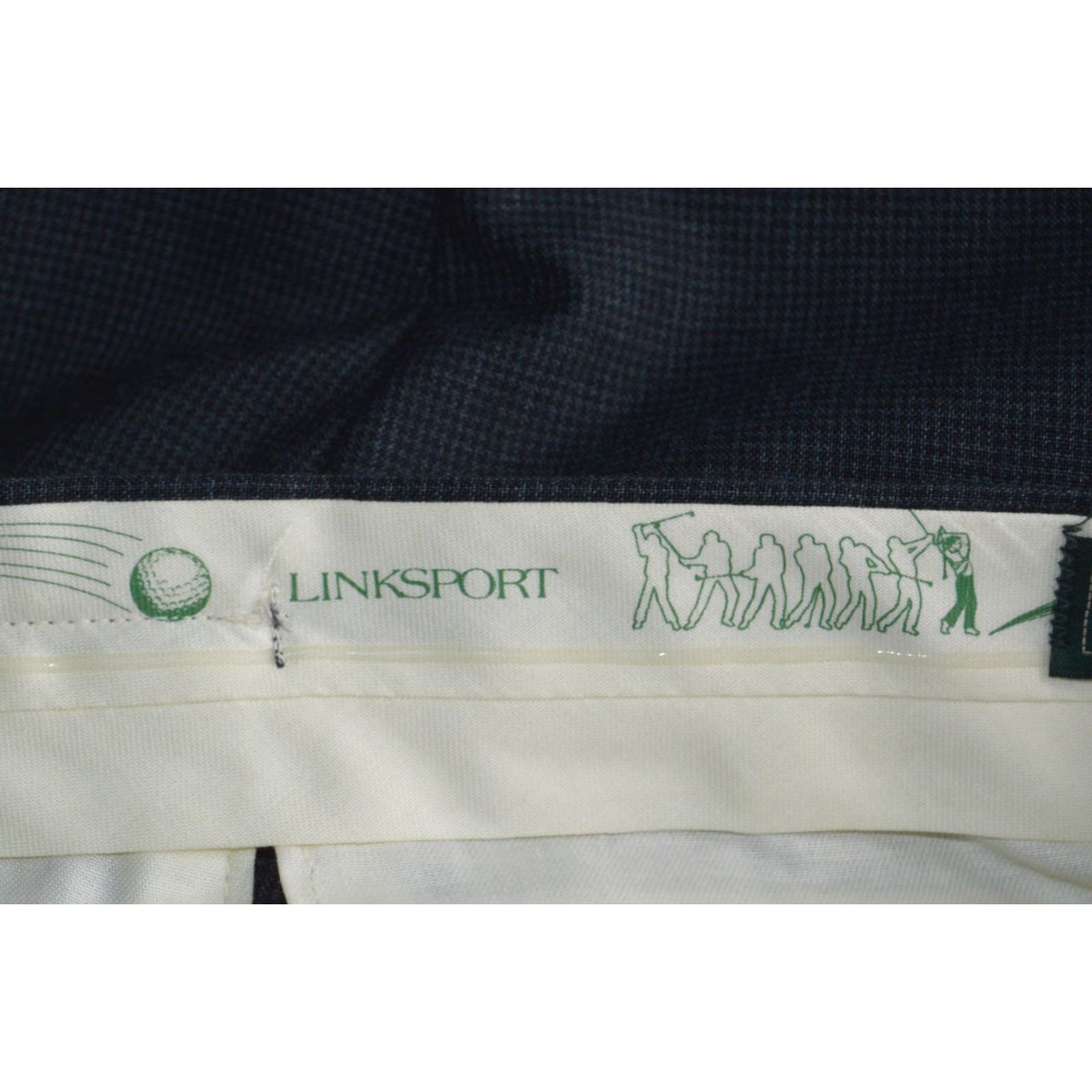 Vintage VINTAGE Linksport Dress Pants 36X30 Gray Check Wool Blend Men Regular Inseam 36 Zip Pockets Cuffed Straight USA Dress Pants Mens Size US 36 / EU 52 - 7 Thumbnail
