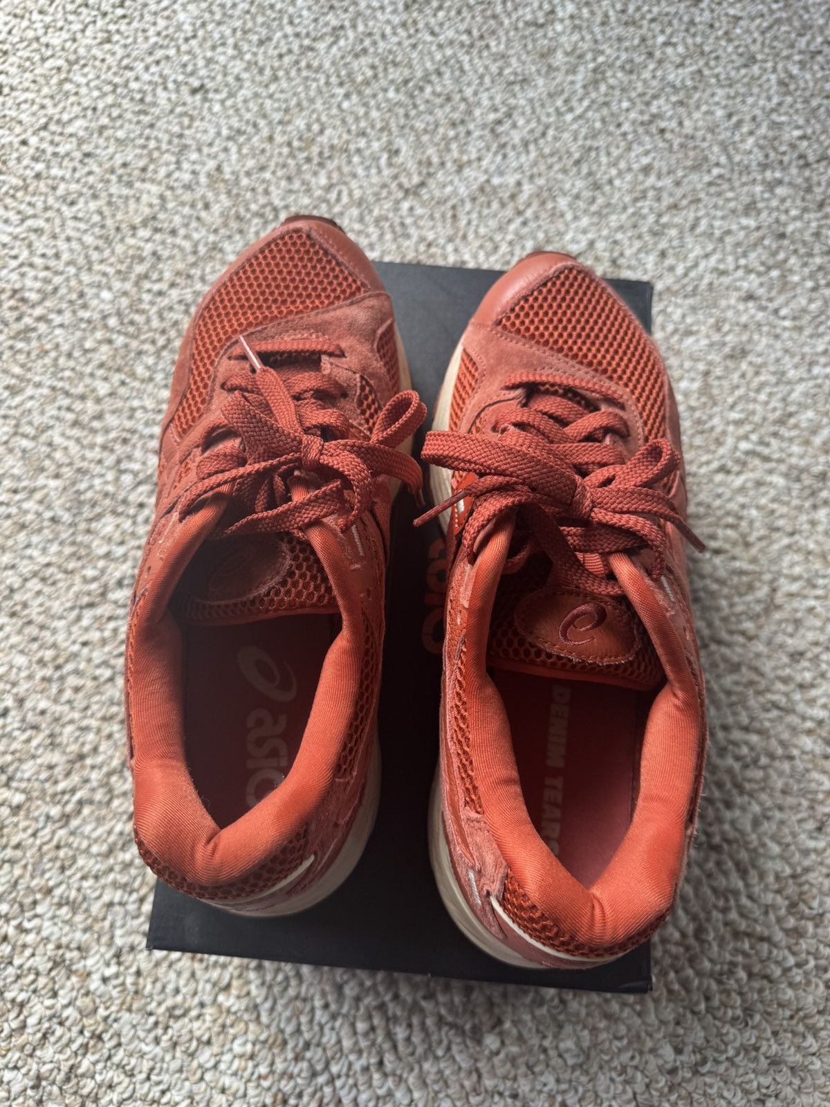 Asics × DENIM TEARS ASICS Gel-MC Plus Denim Tears Red Clay Brick Size 7 Men’s Size US 7 / EU 40 - 5 Thumbnail