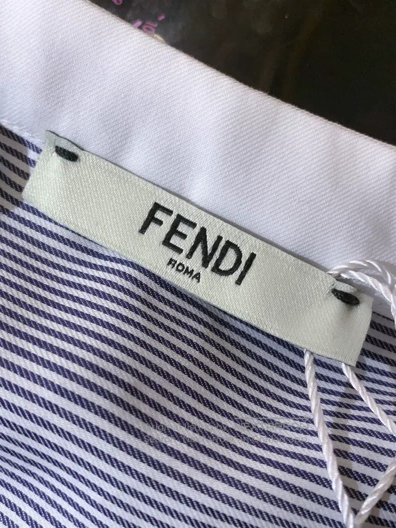 Fendi Fendi Striped Shirt Size XS / US 0-2 / IT 36-38 - 5 Thumbnail