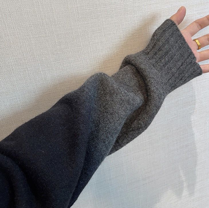 Japanese Brand × Vintage Outdoor retro gradient effect turtleneck sweater knitwear Size US XL / EU 56 / 4 - 6 Thumbnail