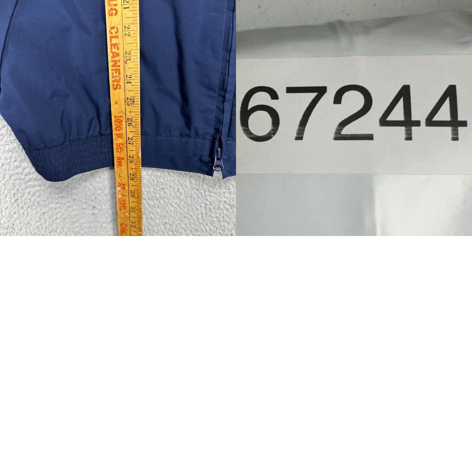 Vintage Zero Restriction Golf Windbreaker Jacket Mens Large Blue Full Zip Waterproof Full Zip Windbreaker Outdoor Golfing Jacket Mens L Blue Size US L / EU 52-54 / 3 - 9 Thumbnail