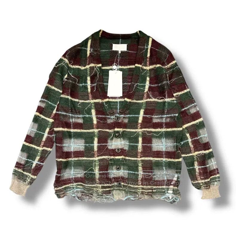 Maison Margiela Maison Margiela Contrast colour destruction alpaca wool ca Size US M / EU 48-50 / 2 - 1 Thumbnail