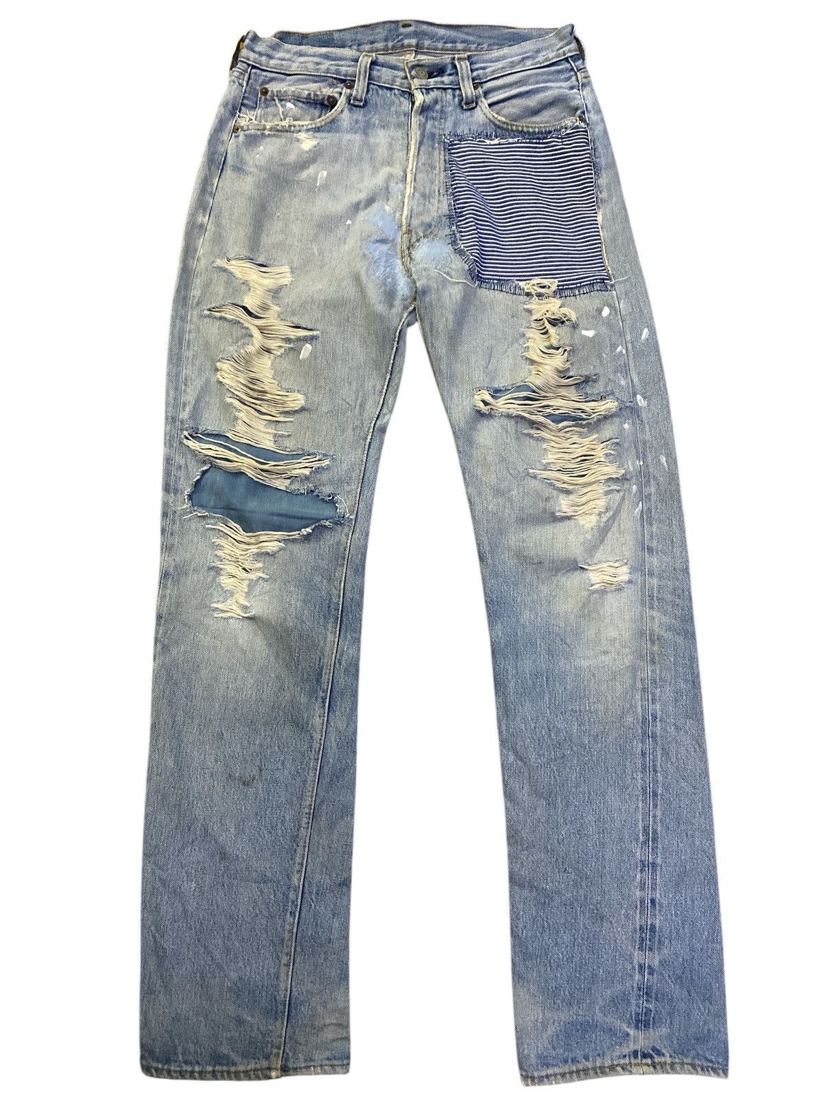 Vintage Levi’s 501 Selvedge Redline Button No 6