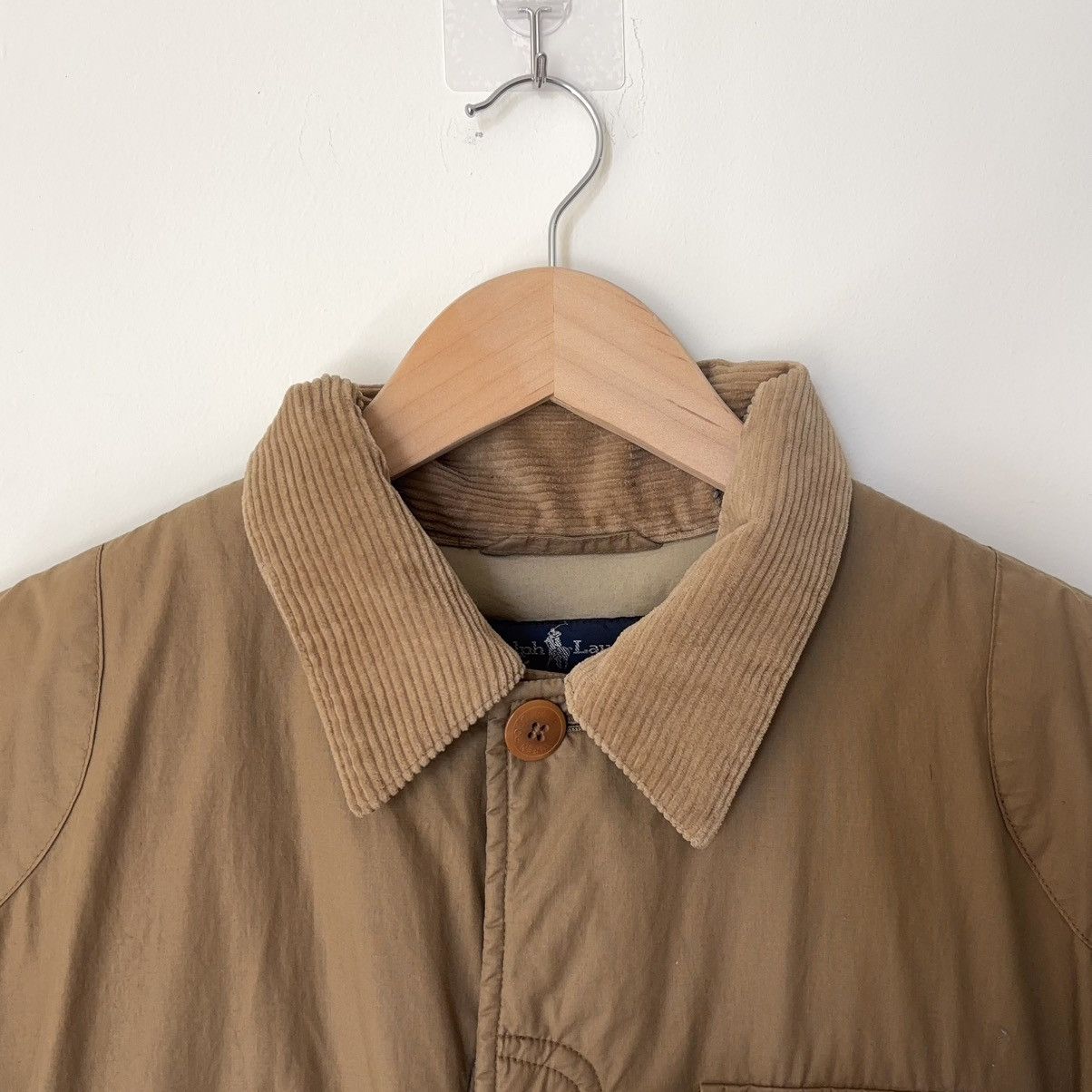 Ralph Lauren Vintage 80s Down Hunting Jacket Insulated Puffer Corduroy Size US M / EU 48-50 / 2 - 3 Thumbnail