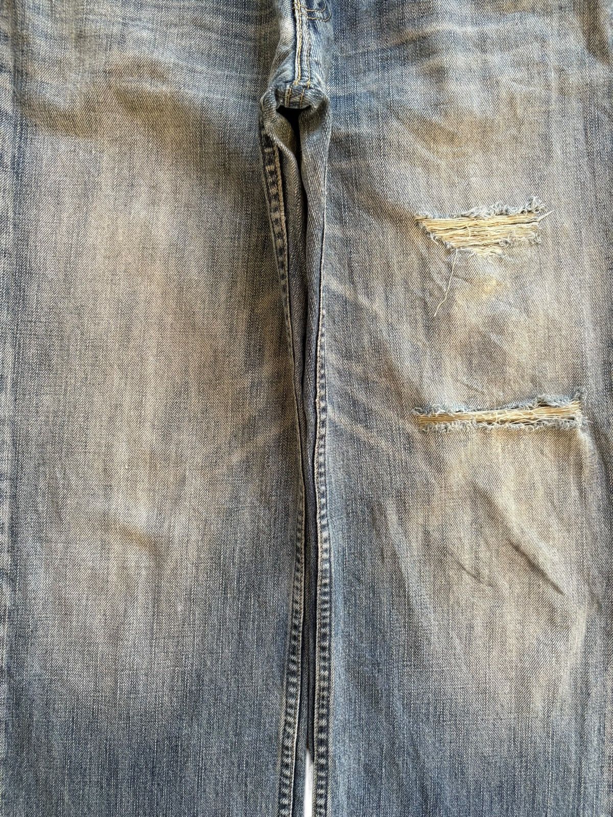 Levi's Vintage 90s Levis 502 Mud Wash Ripped Loose Baggy Jeans Size US 30 / EU 46 - 5 Thumbnail