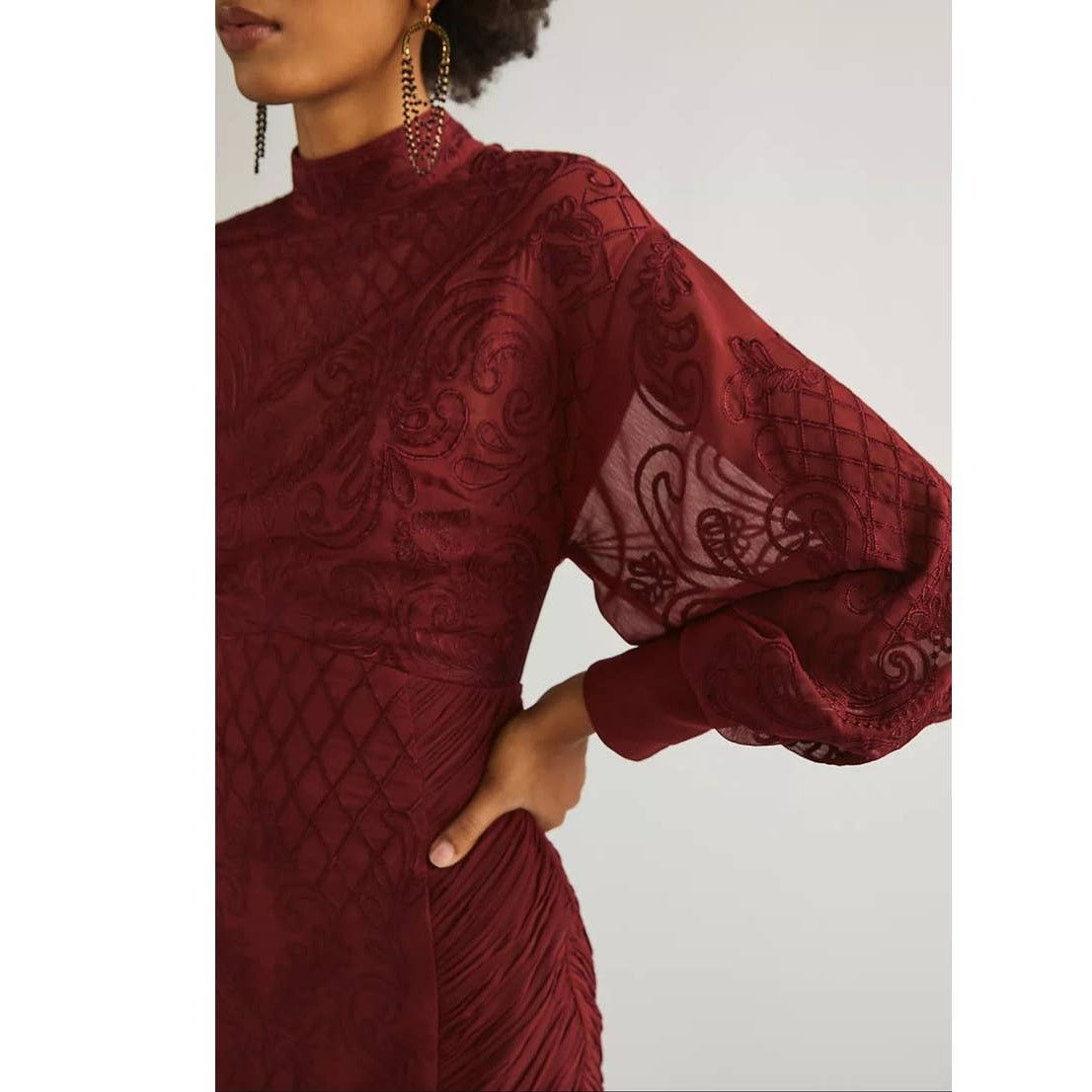 Anthropologie New Anthropologie Lace Mini Dress by Not So Serious Size M / US 6-8 / IT 42-44 - 3 Thumbnail
