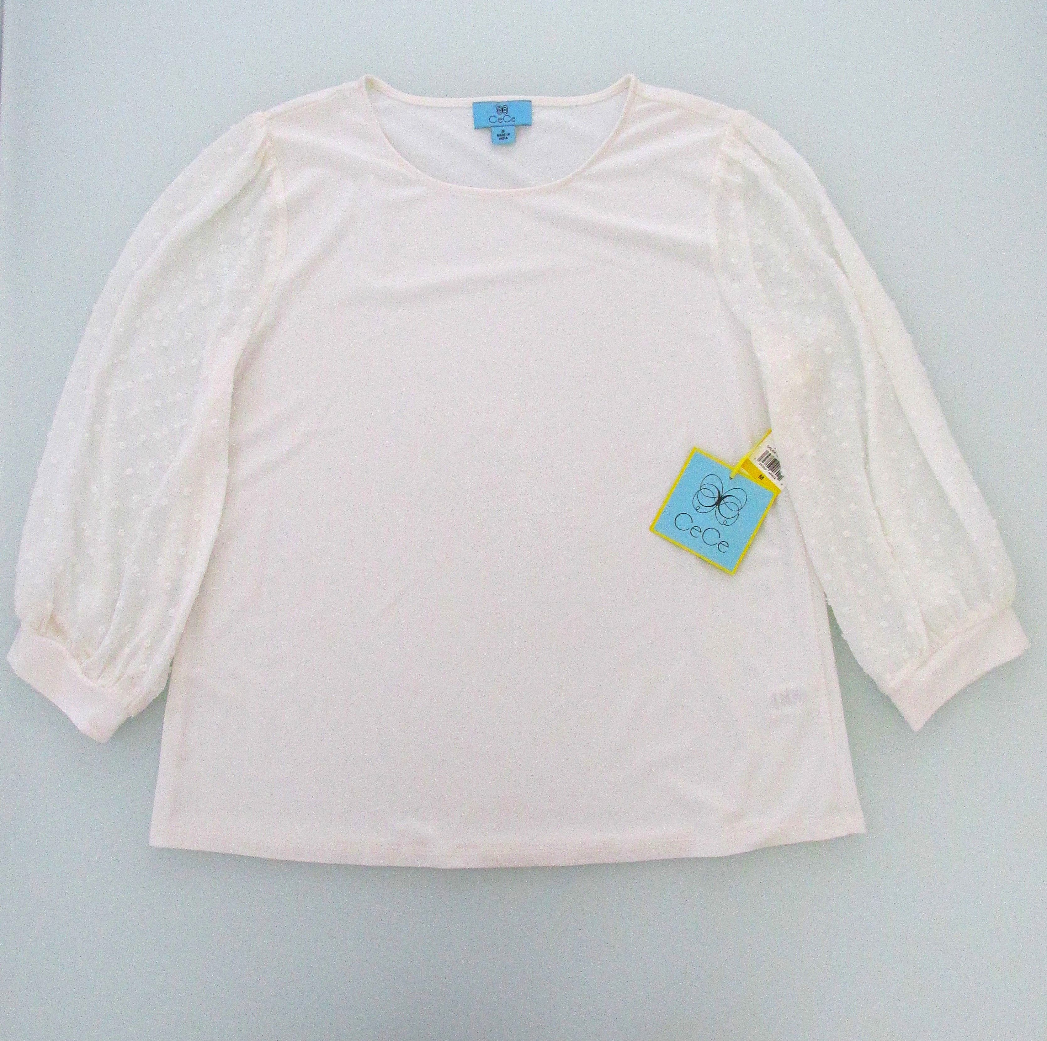 Other CeCe (NWT) Women's Blouse Size Medium Size M / US 6-8 / IT 42-44 - 1 Thumbnail