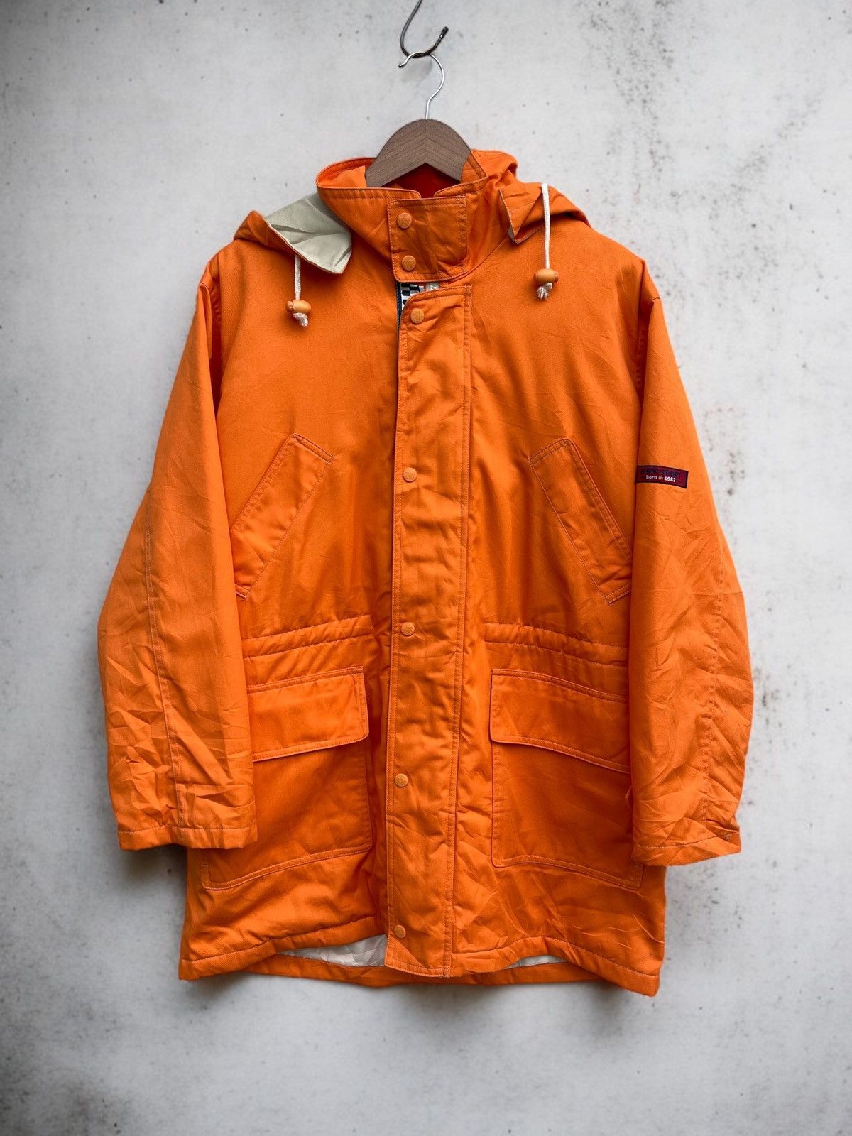Beverly Hills Polo Club × Polo Ralph Lauren × Vintage Vintage Beverly Hills Polo Club Logo Parka Jacket Size US XL / EU 56 / 4 - 2 Thumbnail