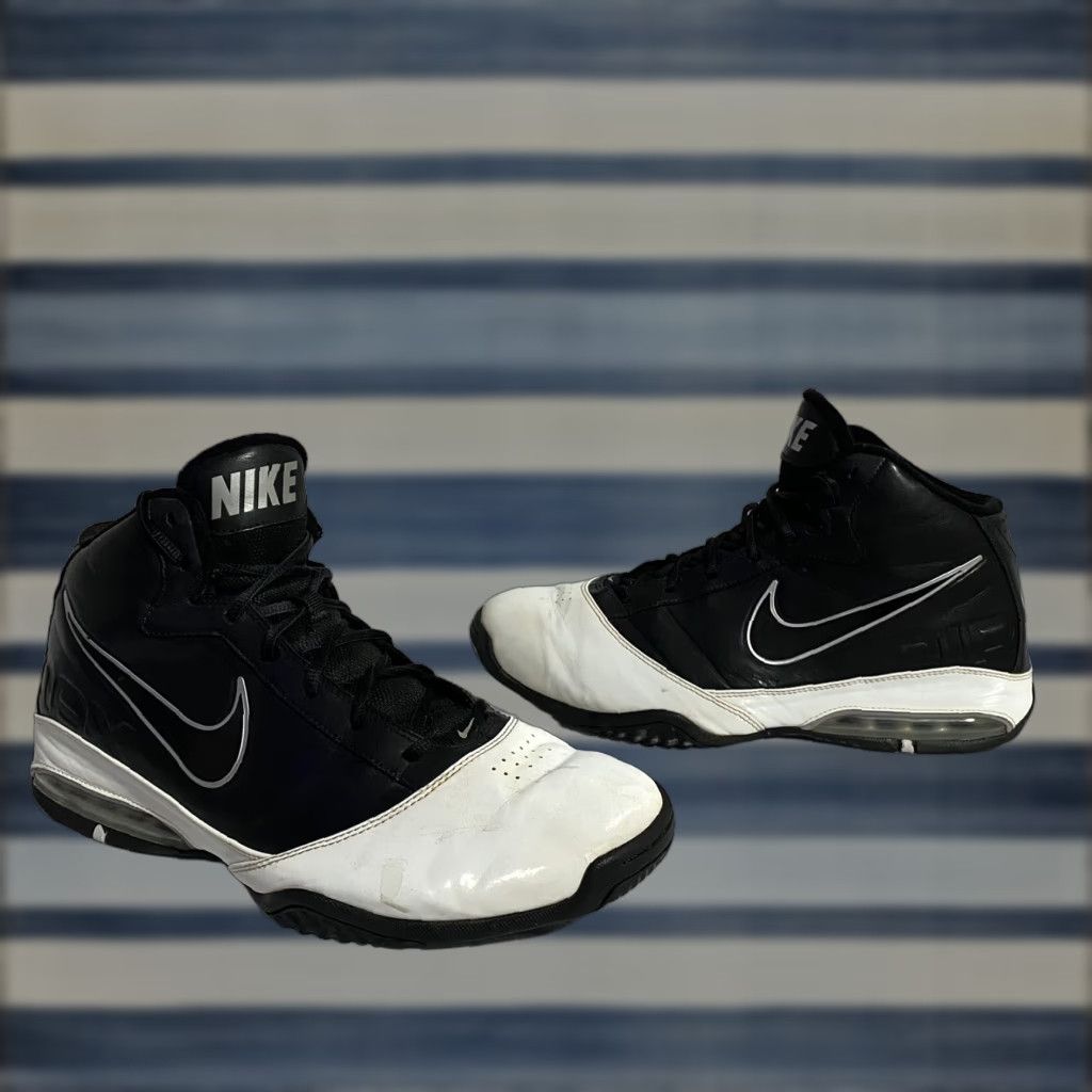 Nike Nike Air Max Turnaround Black / White Athletic Sneakers Men’s Size 12 386237-005 Sneakers Athletic Nike Men Classic Basketball Outdoor Sports 2010 Size US 11 / EU 44 - 1 Thumbnail