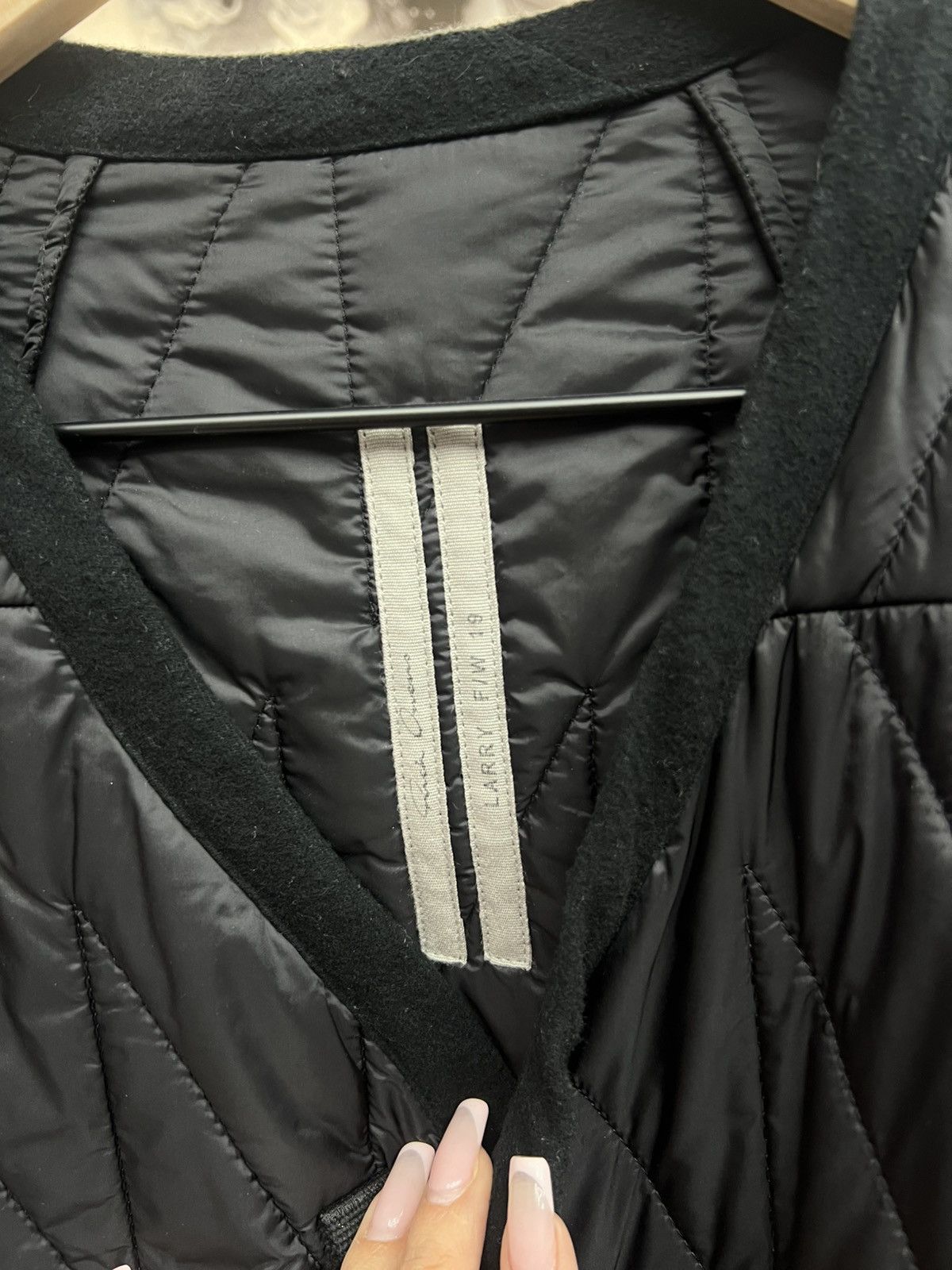 Rick Owens Rick Owens Larry Quilted Liner Jacket Size US S / EU 44-46 / 1 - 7 Thumbnail