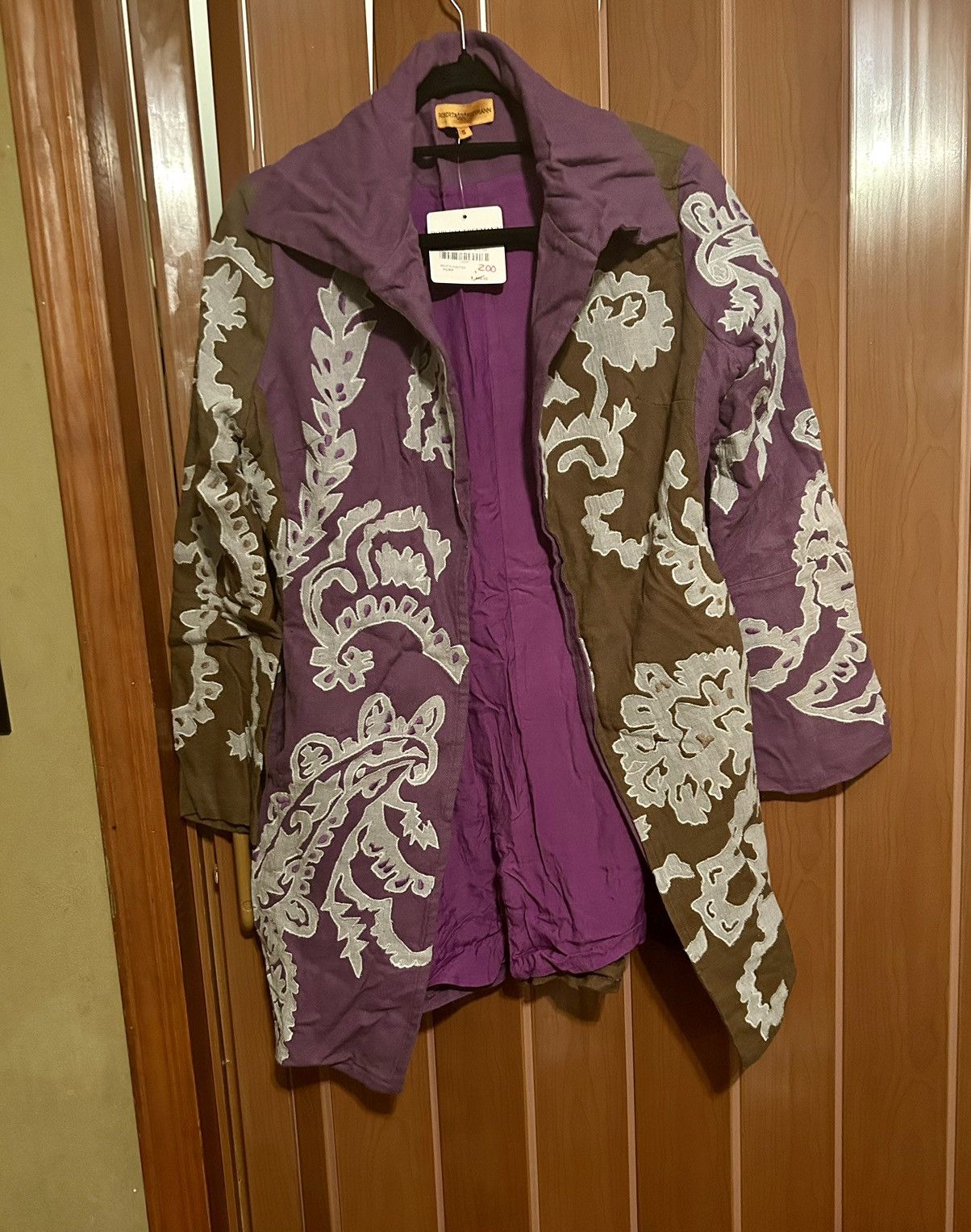 Other Roberta Freemen Purple multi jacket/coat Size S / US 4 / IT 40 - 1 Thumbnail