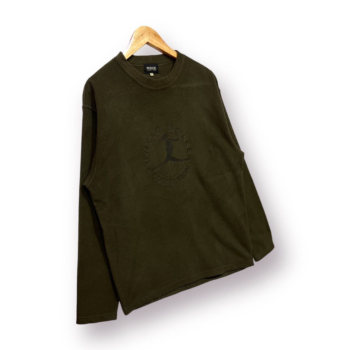 Designer 🔥 LONG SLEEVE UNCLE DOLCE COLLECTION FLEECE TEE Size US M / EU 48-50 / 2 - 3 Thumbnail