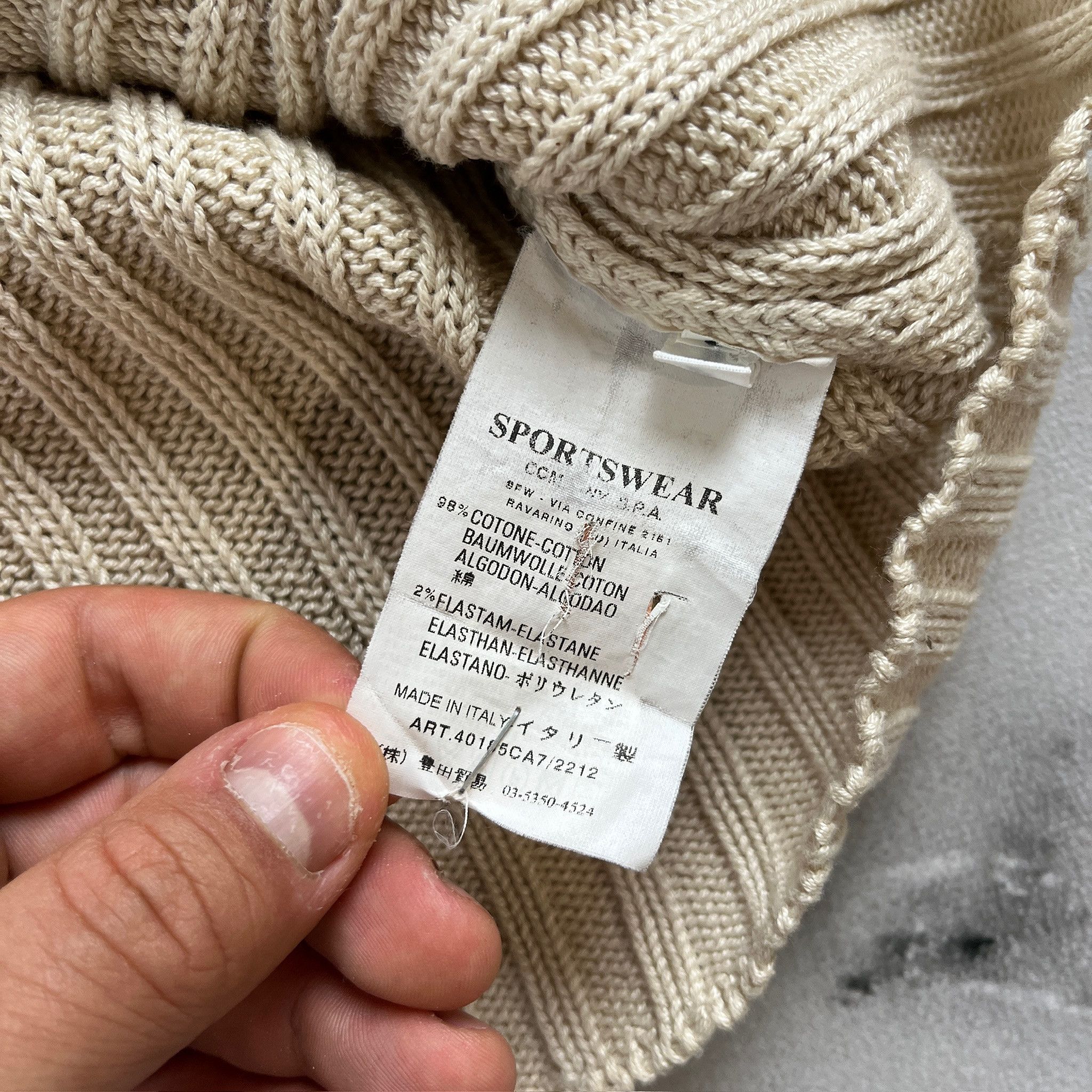 C.P. Company Maglione Zip CP Company Cotone Y2K – 4 Size US XL / EU 56 / 4 - 6 Thumbnail