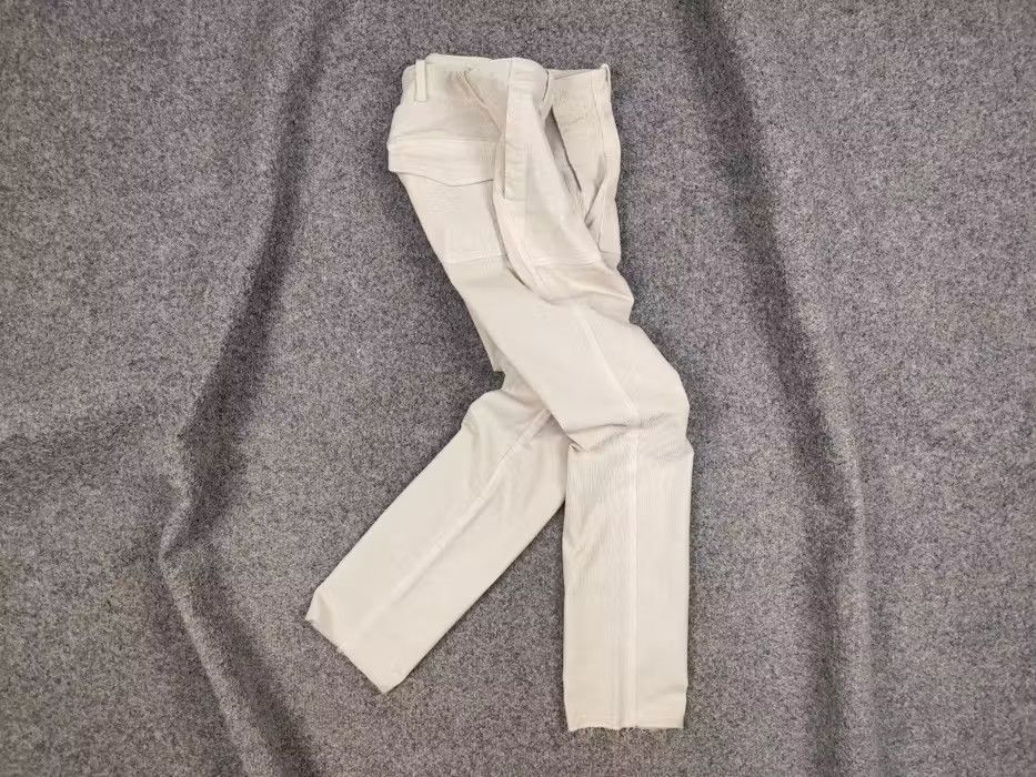 Nili Lotan Nili lotan Design Classic Trouser Corduroy Beige Pants Size 25" / US 0 / IT 36 - 1 Thumbnail
