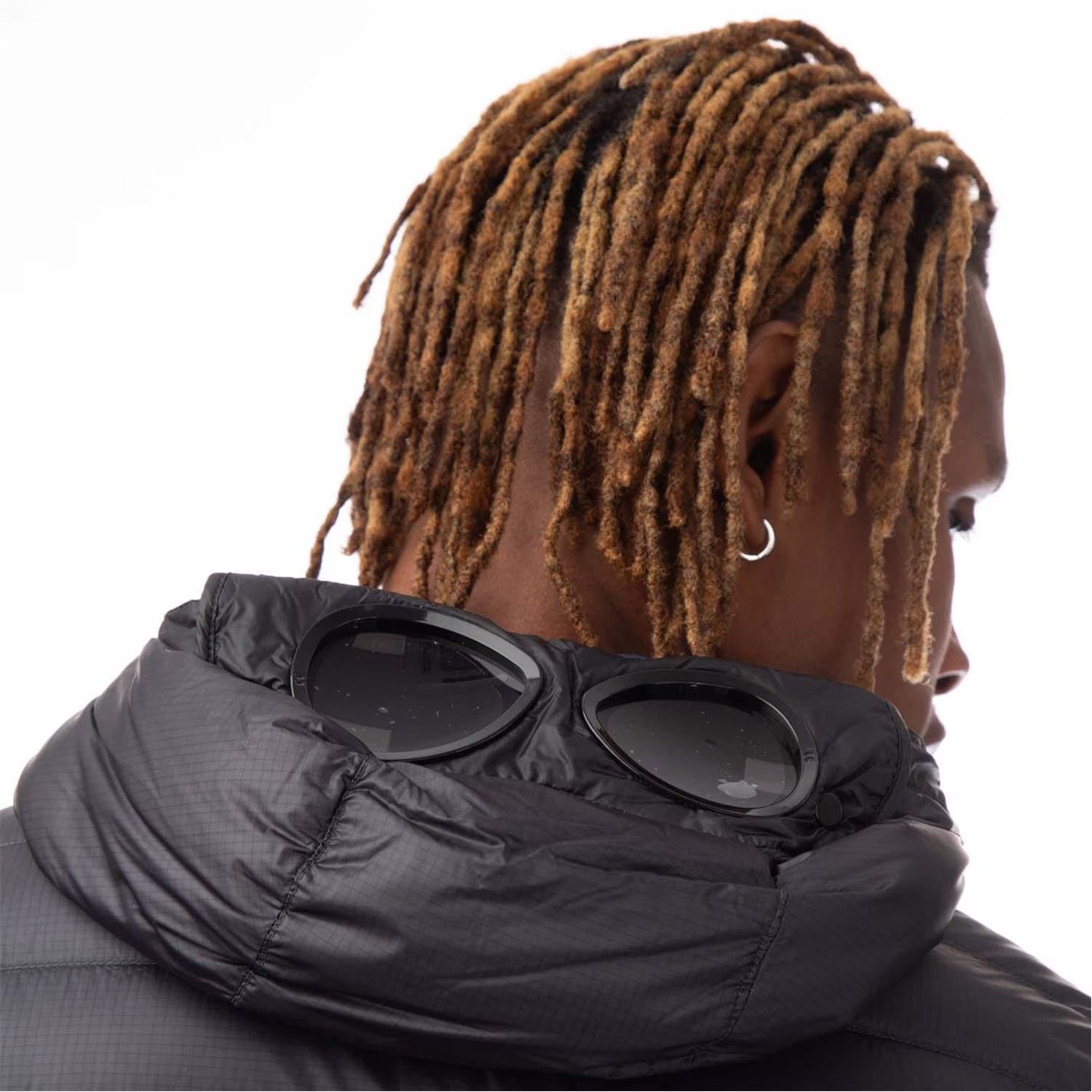 C.P. Company o1g2r1mq0426 Shell Goggle Down Jacket in Navy Size US XXL / EU 58 / 5 - 3 Thumbnail