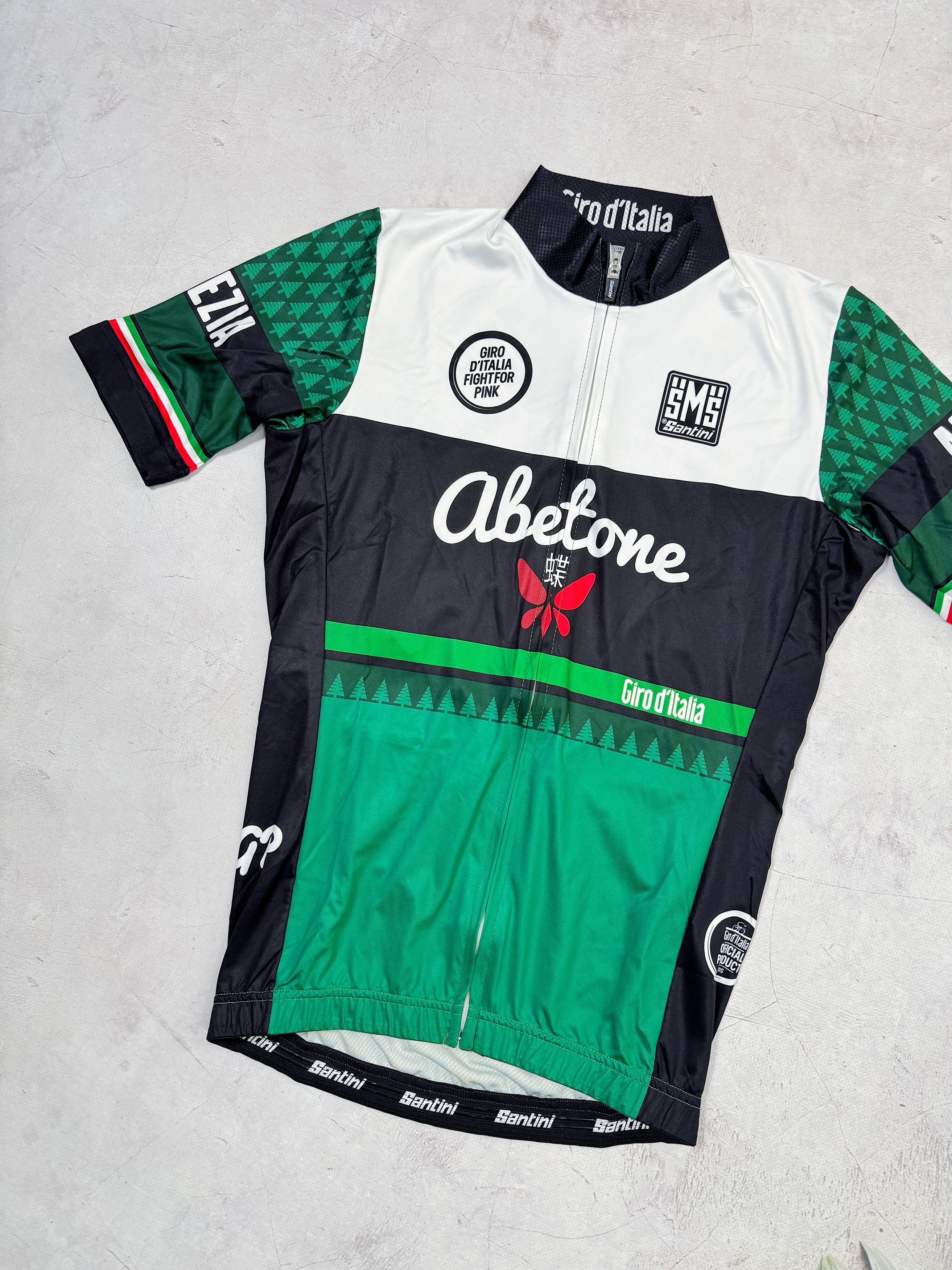 Sports Specialties Santini Cycling Jersey Abetone Giro D'Italia Fight for Pink Size US M / EU 48-50 / 2 - 2 Thumbnail