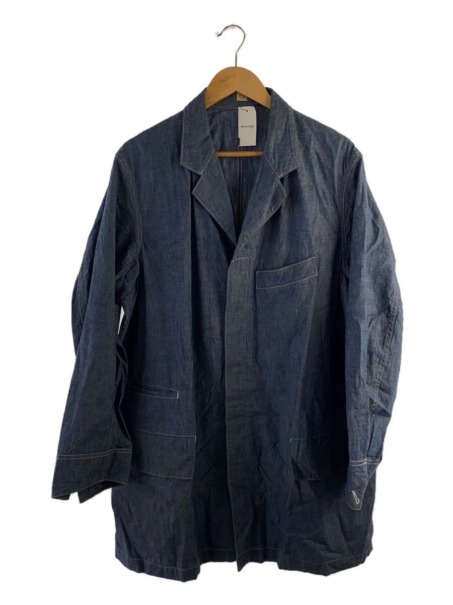 Taiga Takahashi Blue Cotton Shop Coat Size US S / EU 44-46 / 1 - 1 Thumbnail