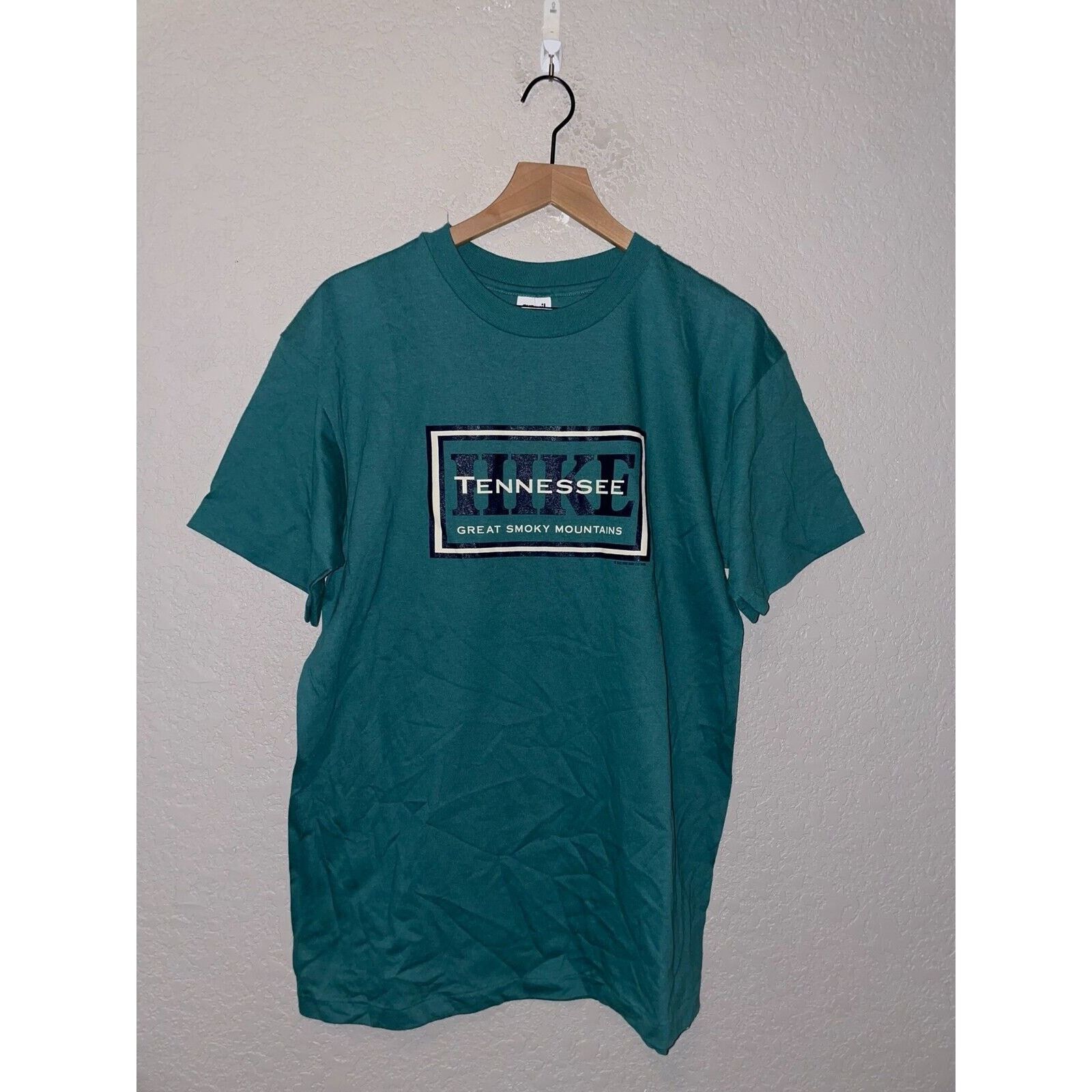 Anvil Vintage Tennessee Shirt Hike Great Smoky Mountains VTG 90s L Size US L / EU 52-54 / 3 - 1 Thumbnail