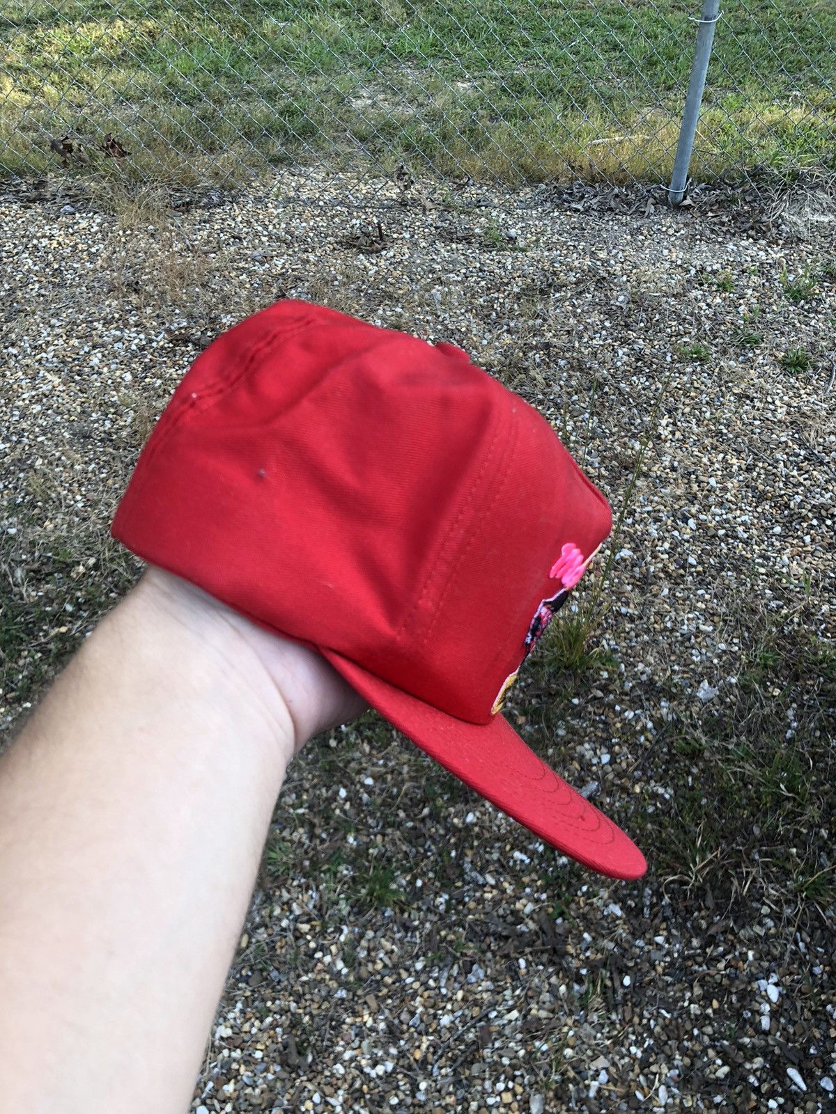 NASCAR Vintage Mark Martin Hat Cap Snap Back One Size Red NASCAR Size ONE SIZE - 4 Thumbnail