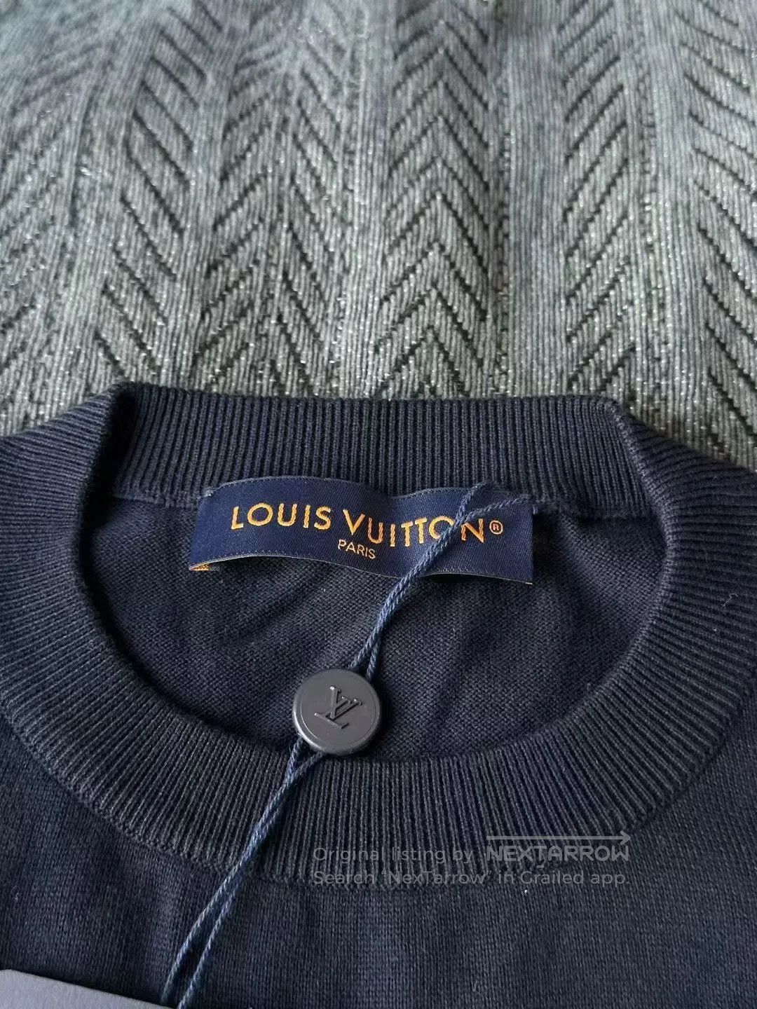 Louis Vuitton Louis Vuitton Monogrammed Knit Short Sleeve| Size US S / EU 44-46 / 1 - 4 Thumbnail