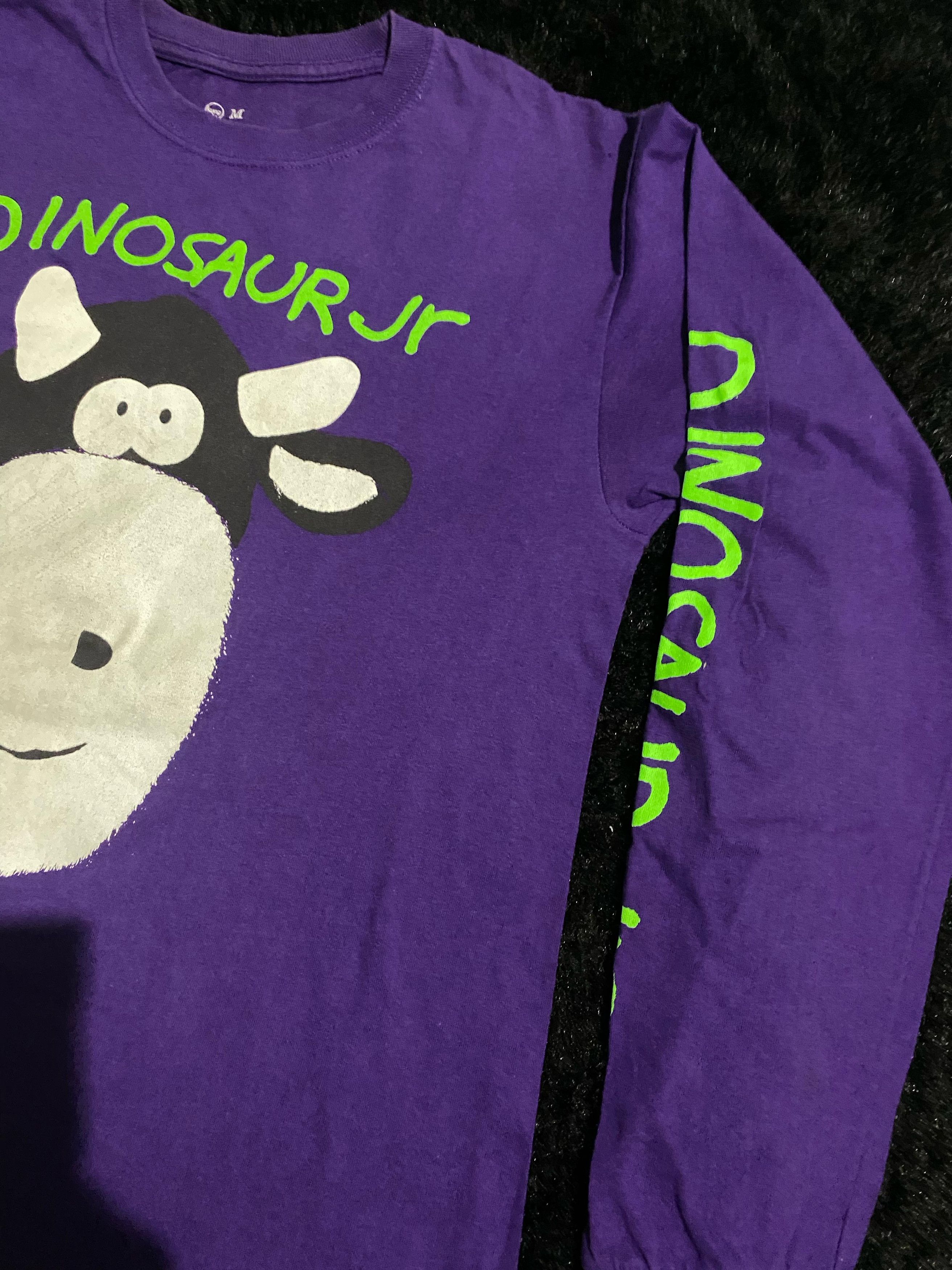 Band Tees × Vintage Dinosaur Jr Cow Long Sleeve Kungfu Record Size US L / EU 52-54 / 3 - 3 Thumbnail