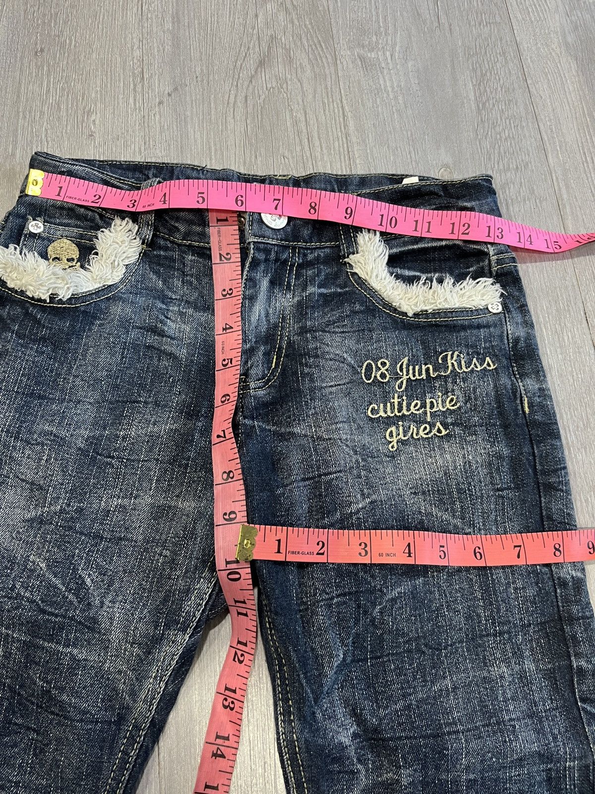 Skull Jeans by an Alchemist RARE VINTAGE Japanese Brand Jeans Size 27" / US 4 / IT 40 - 10 Thumbnail