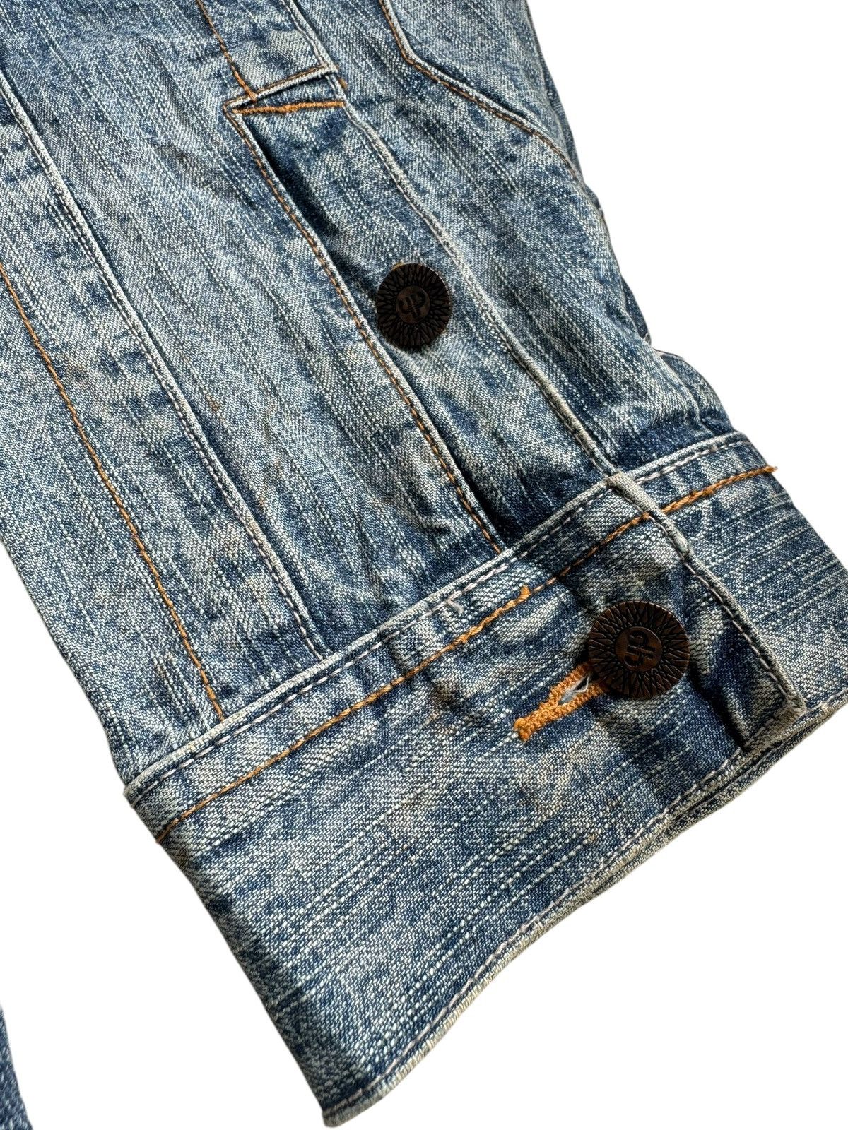 Pelle Pelle Vintage Distressed Pelle Pelle Denim Jacket Size US XL / EU 56 / 4 - 9 Thumbnail